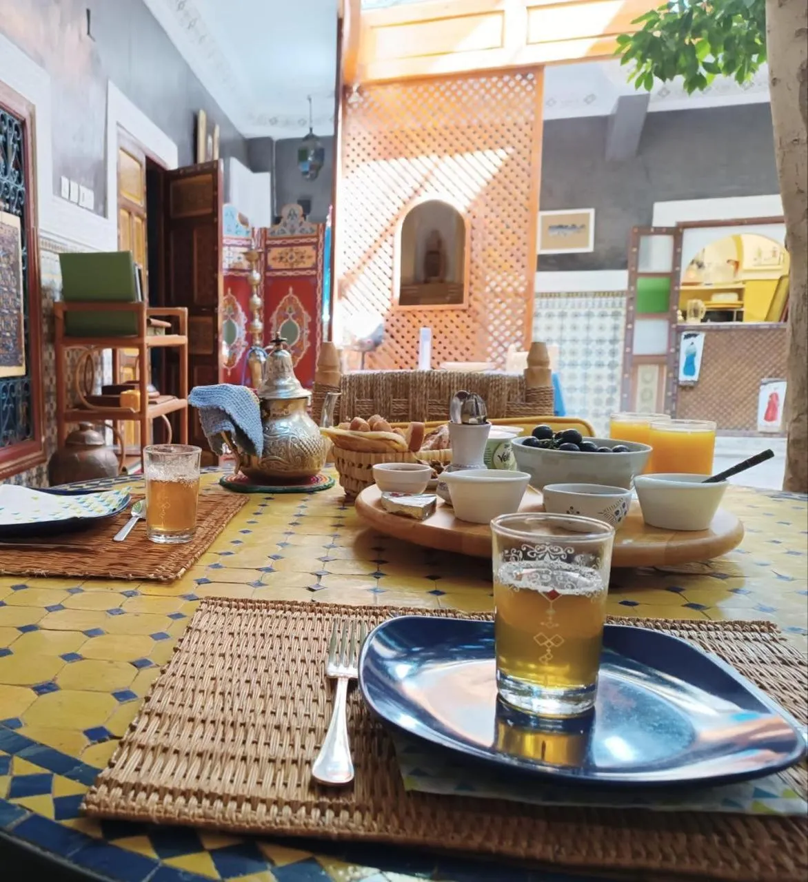 Restaurant/places to eat in Riad Zara