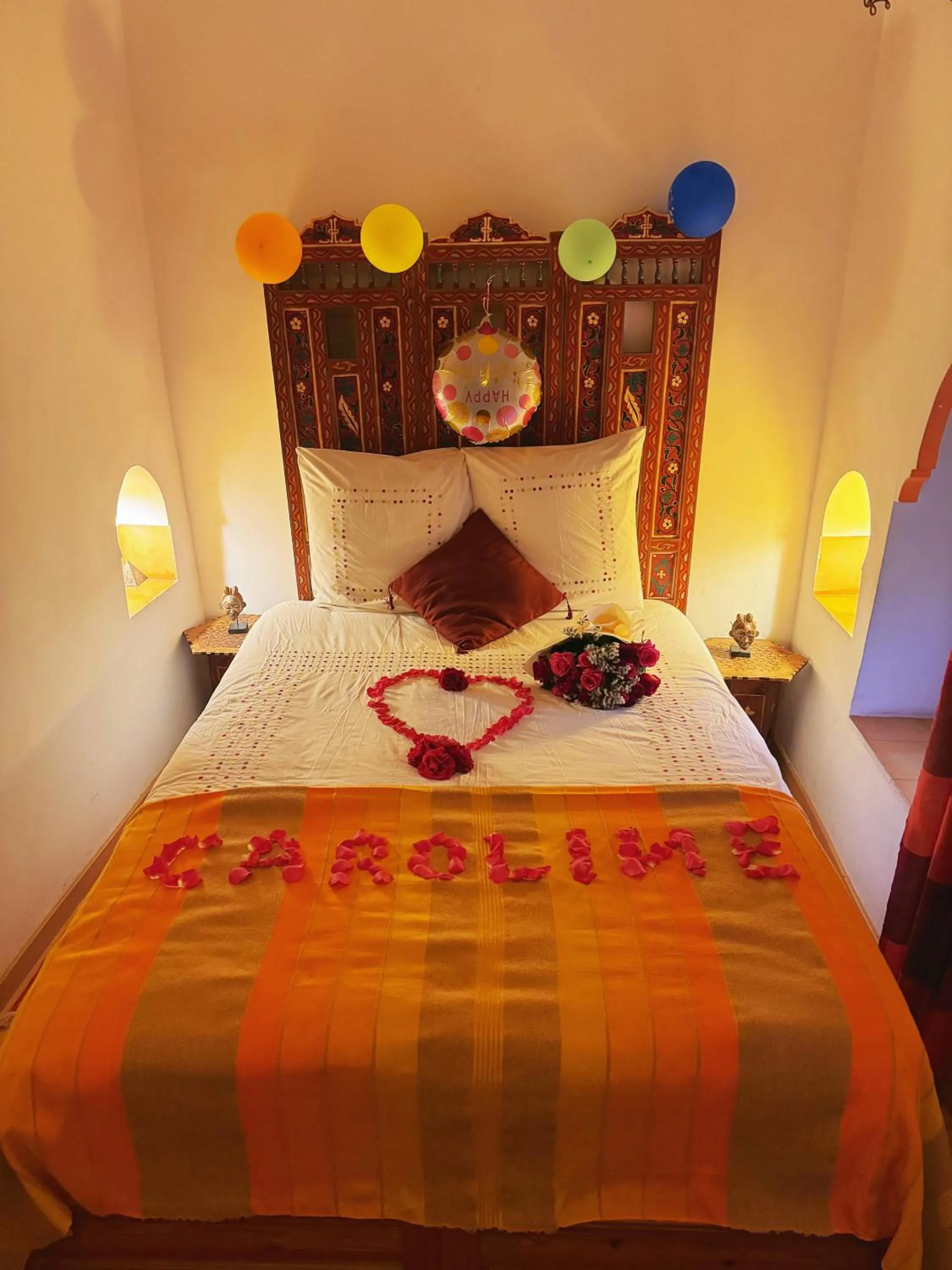 Bedroom in Riad Zara