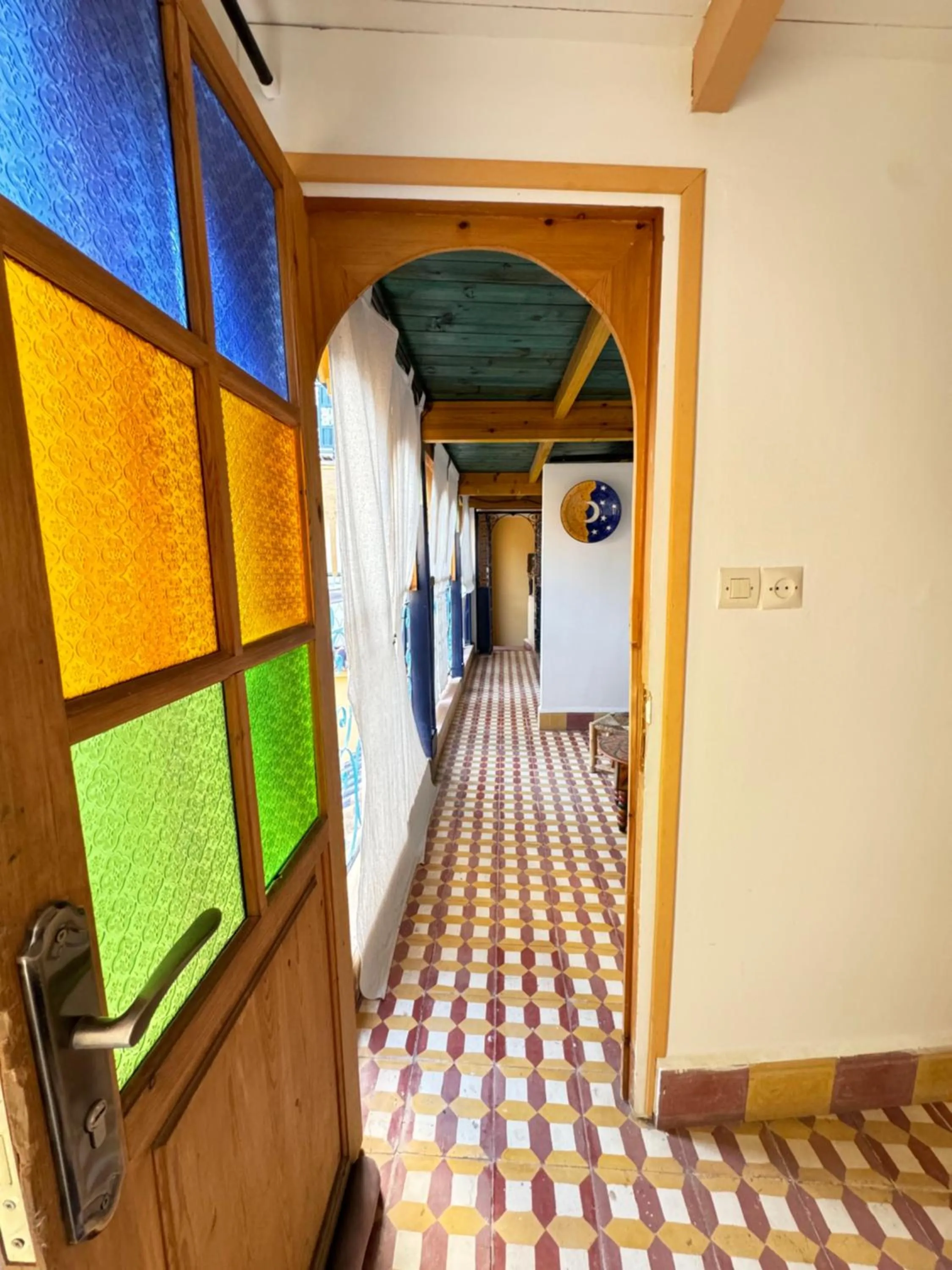 Seating area in Riad Zara