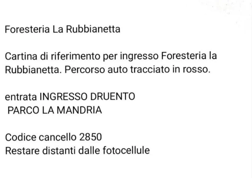 Foresteria La Rubbianetta