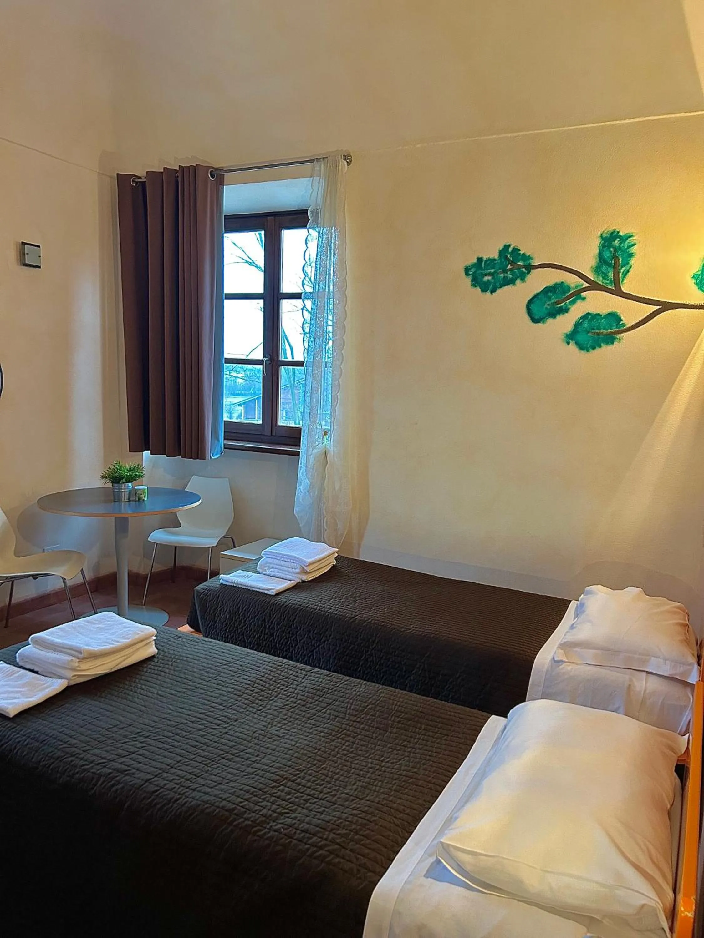 Bed in Foresteria La Rubbianetta