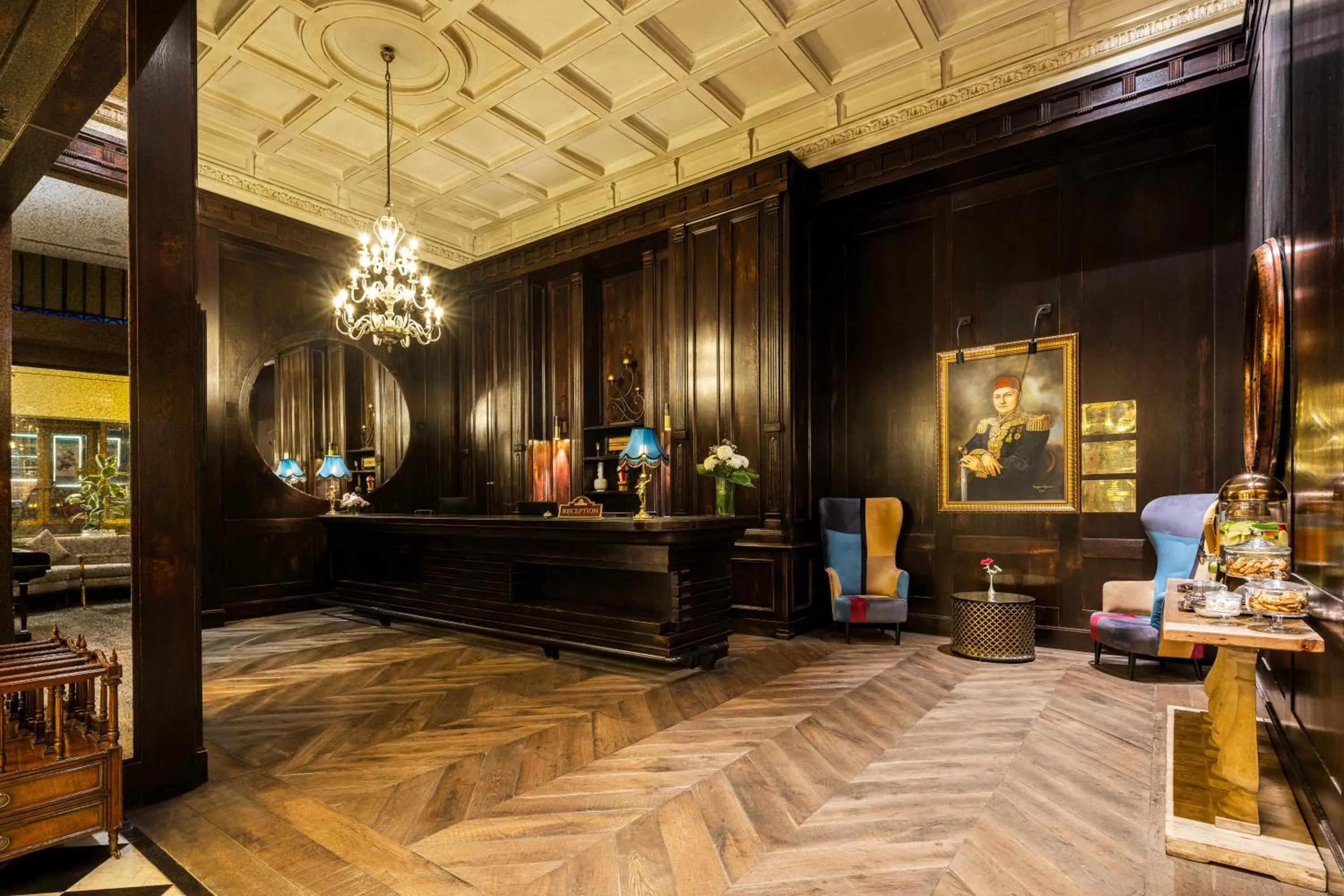 Lobby or reception in Palazzo Donizetti Hotel - Special Class