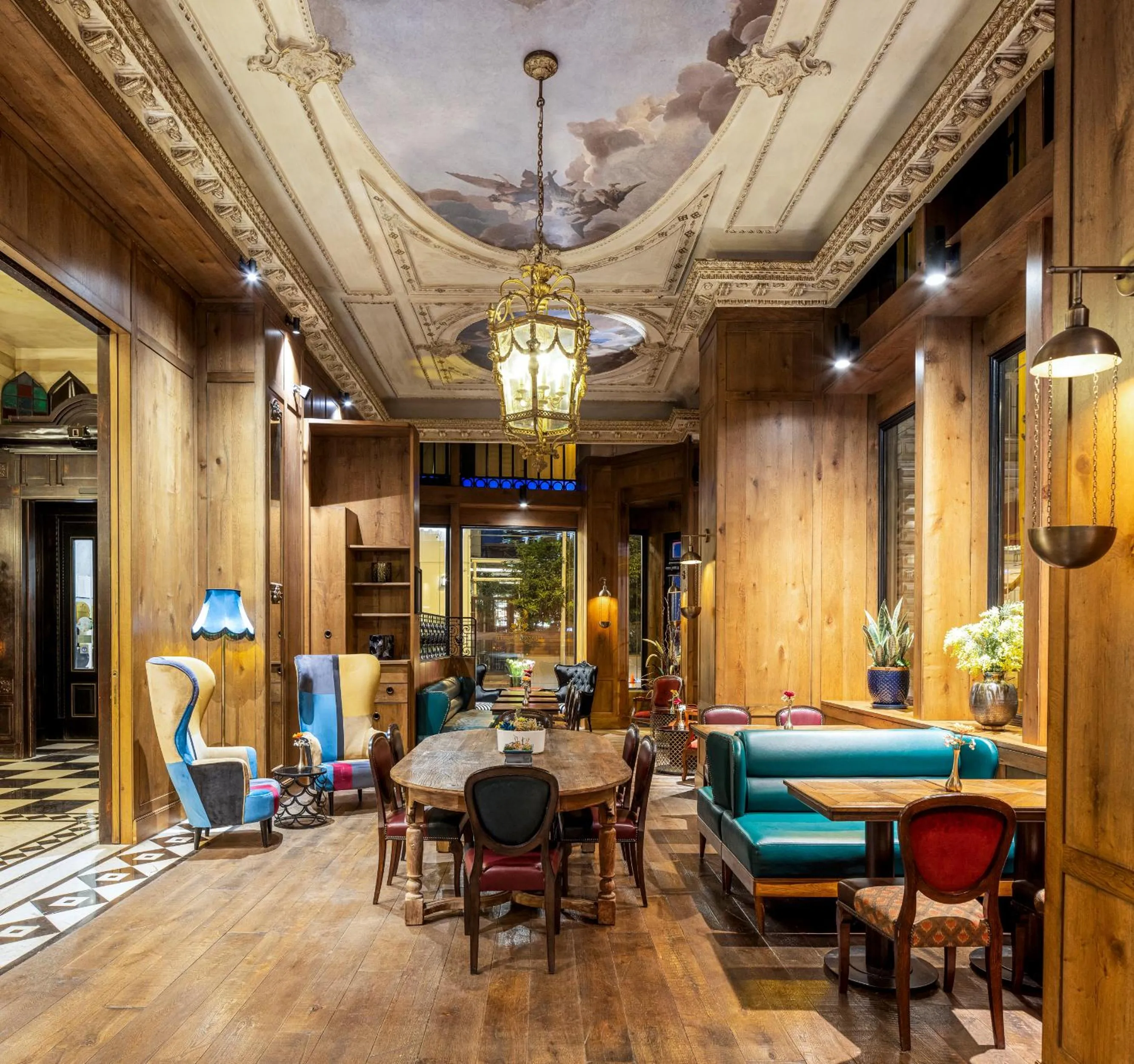 Seating area in Palazzo Donizetti Hotel - Special Class