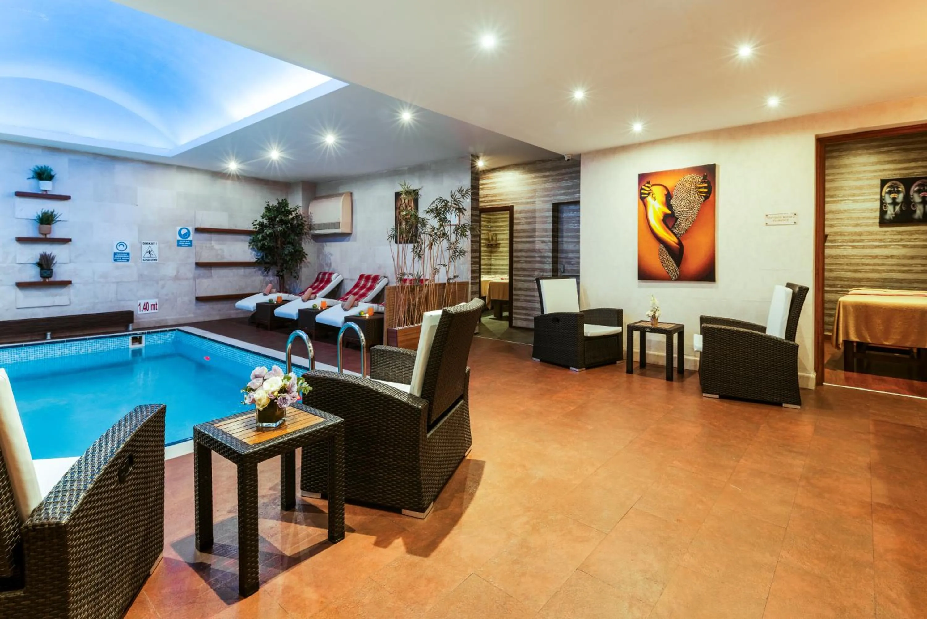 Seating area in Palazzo Donizetti Hotel - Special Class