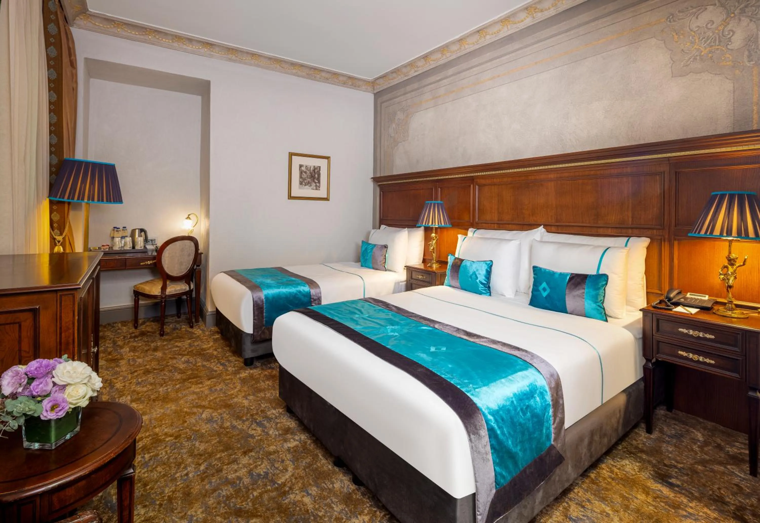 Bed in Palazzo Donizetti Hotel - Special Class