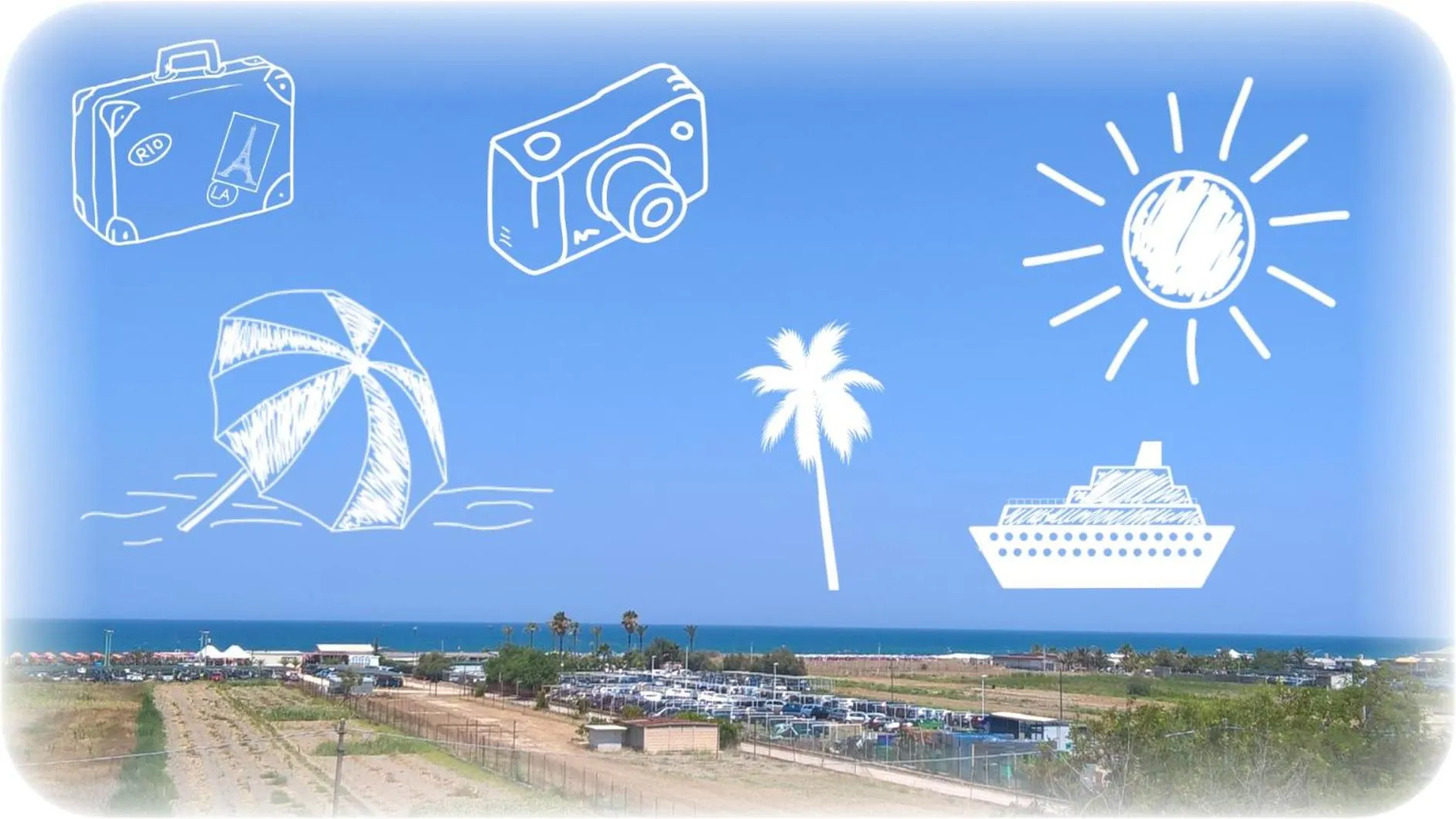 Beach in "Casa di Rosa"