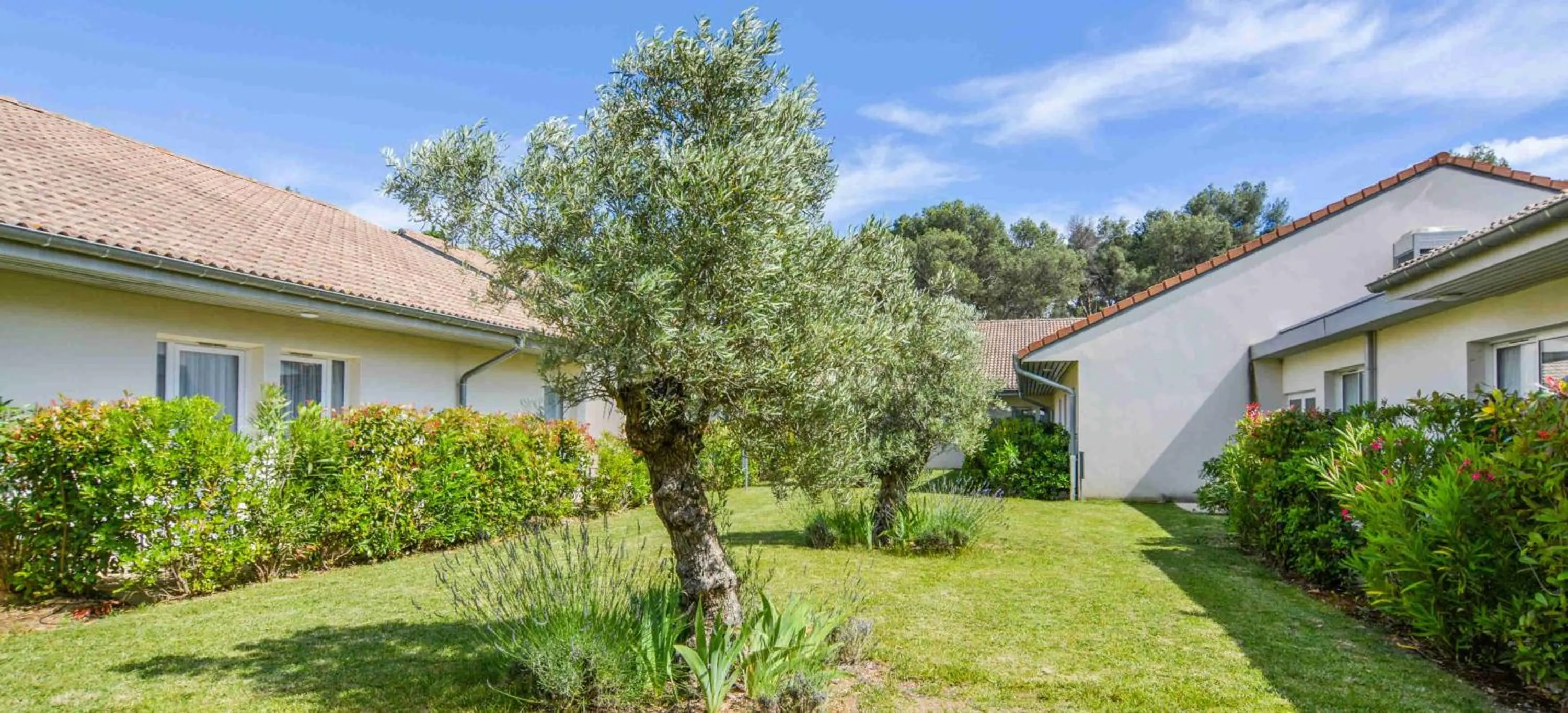 Garden in Kyriad Résidence Cabriès - Plan de Campagne