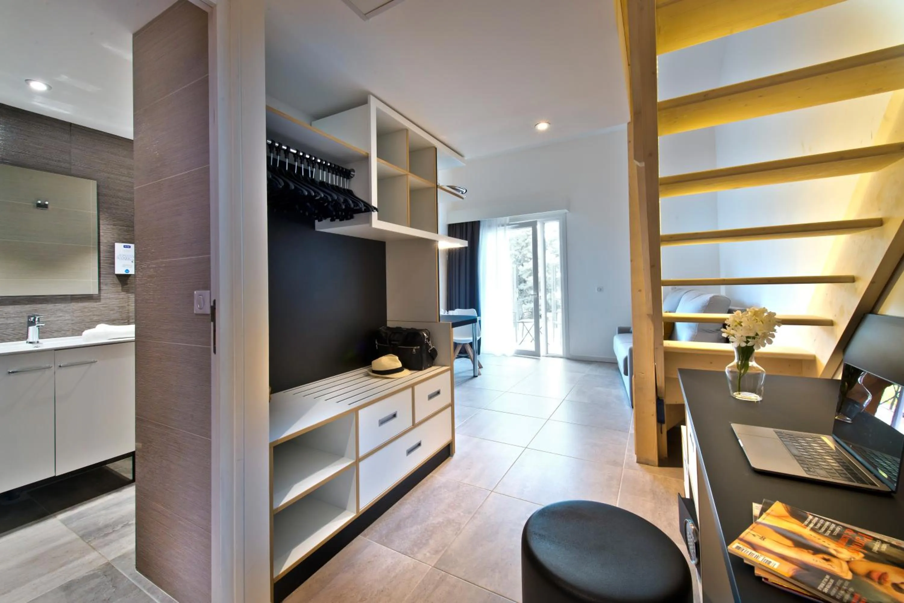 Kitchen or kitchenette in Kyriad Résidence Cabriès - Plan de Campagne