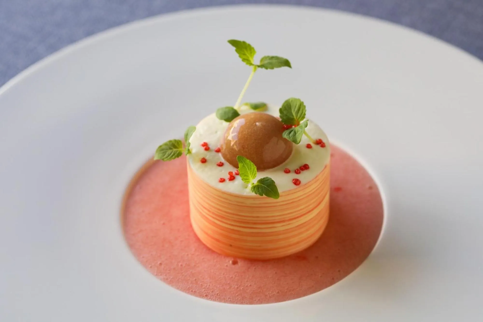 Dinner in Le Carré d'Alethius Logis Hôtel-Restaurant Gastronomique