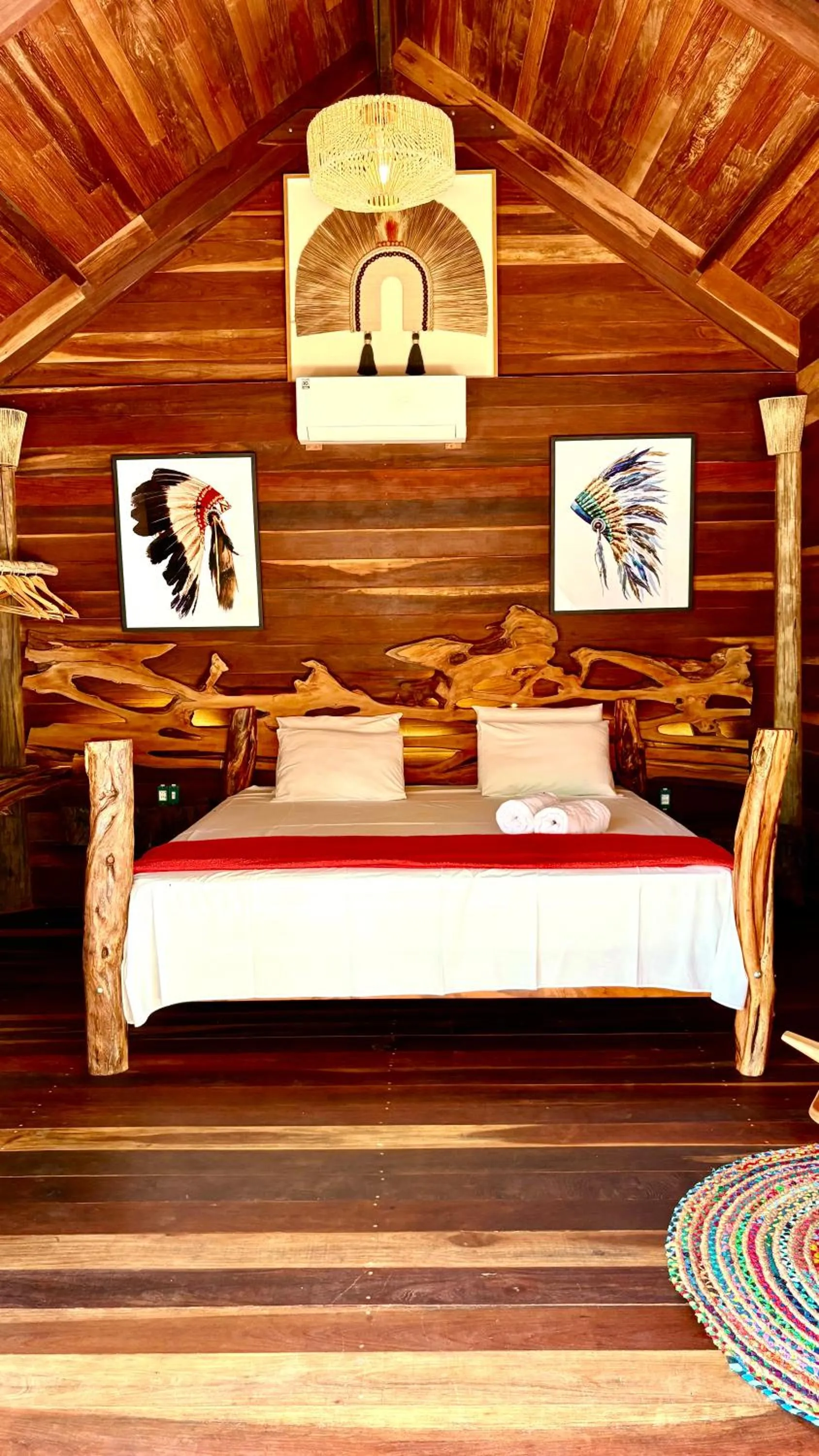 Bed in Xainã Pousada de Charme