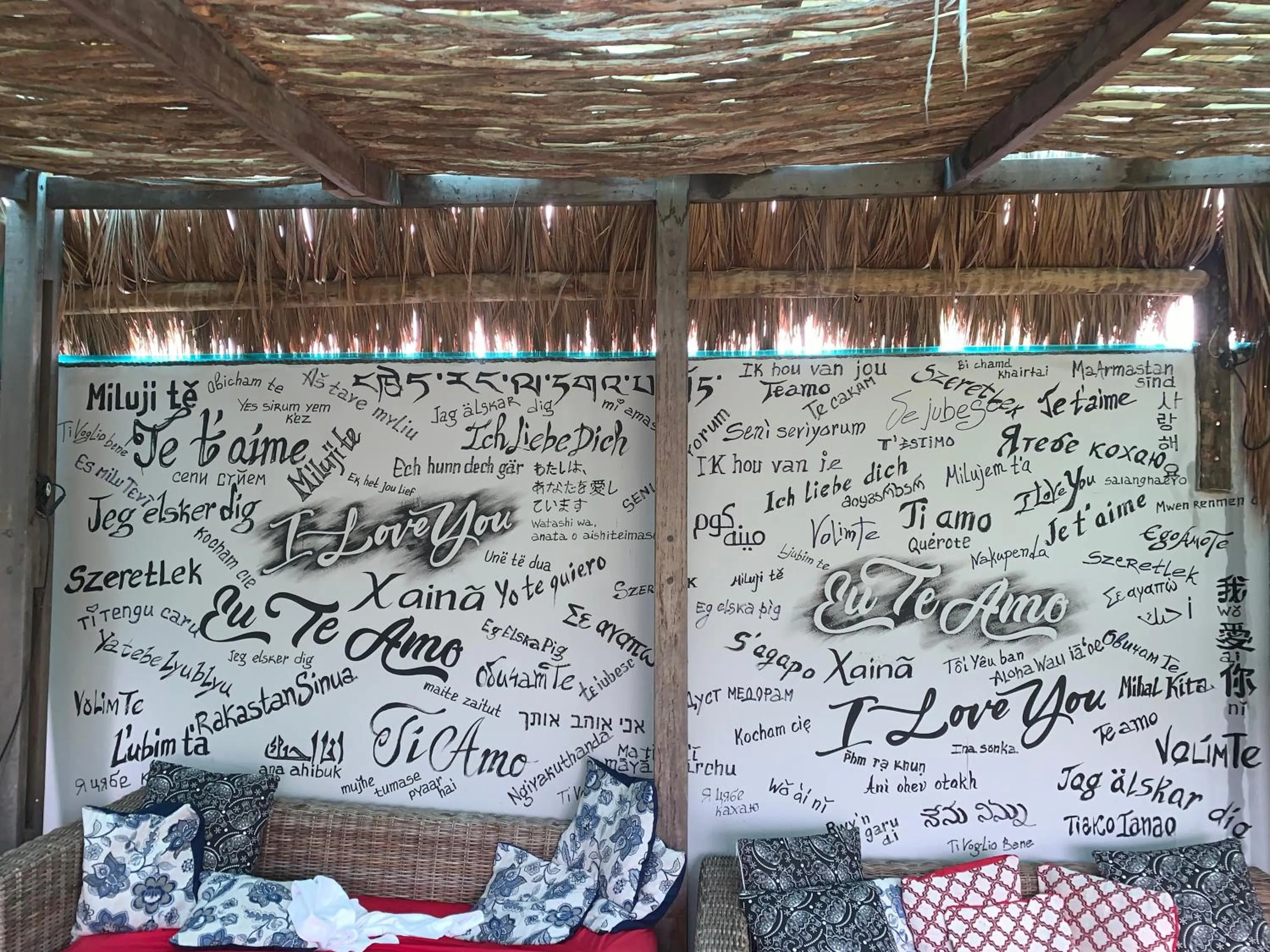 Seating area in Xainã Pousada de Charme