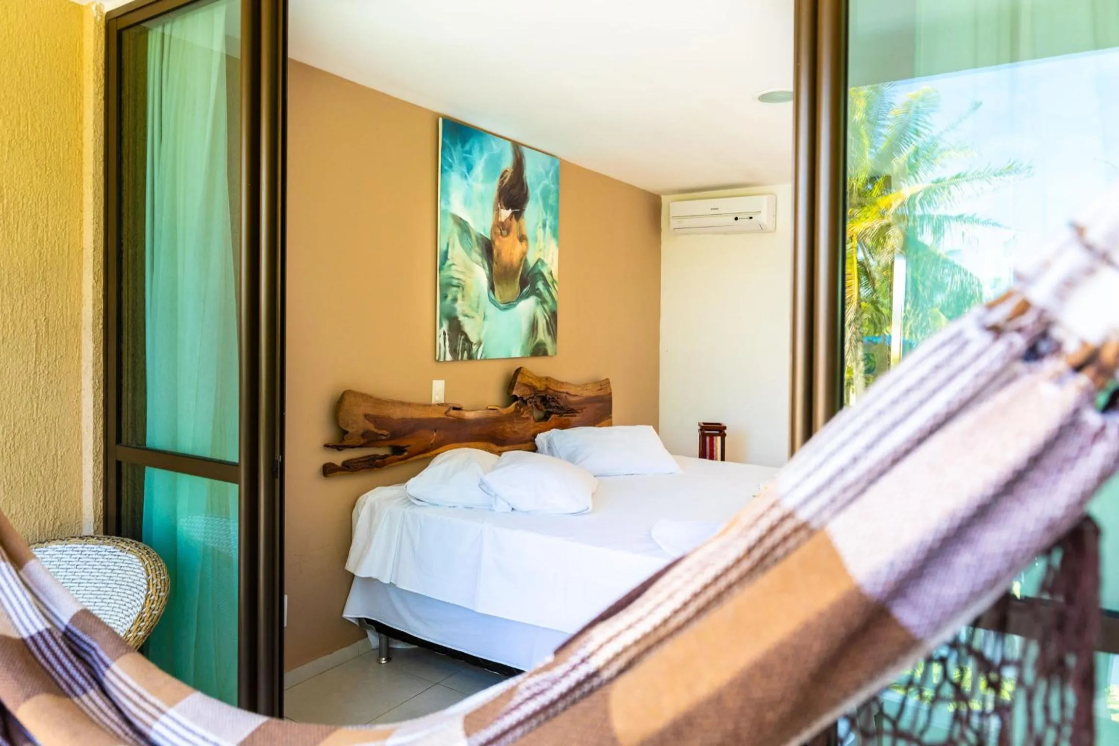 Bed in Xainã Pousada de Charme