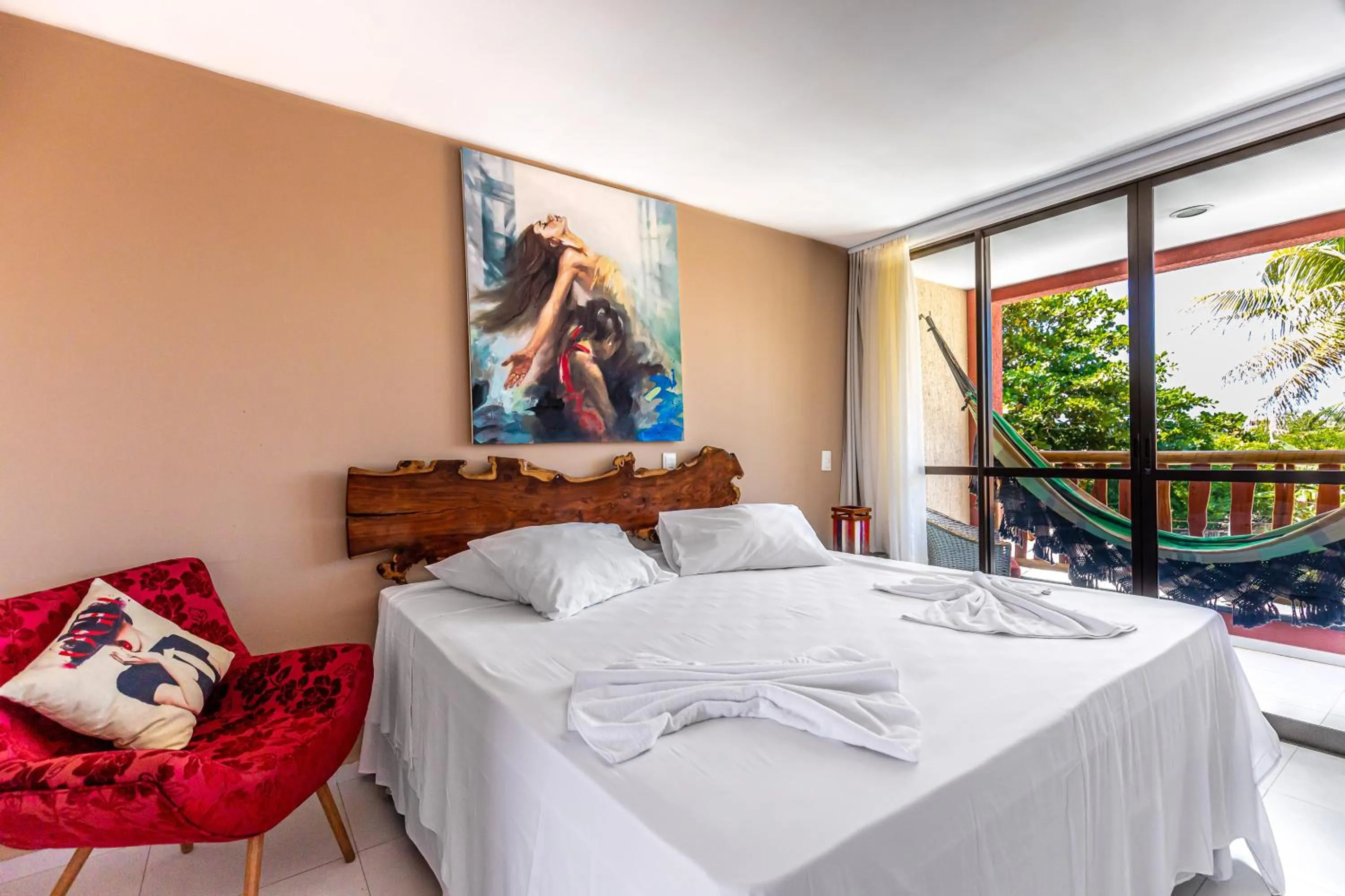 Patio, Bed in Xainã Pousada de Charme