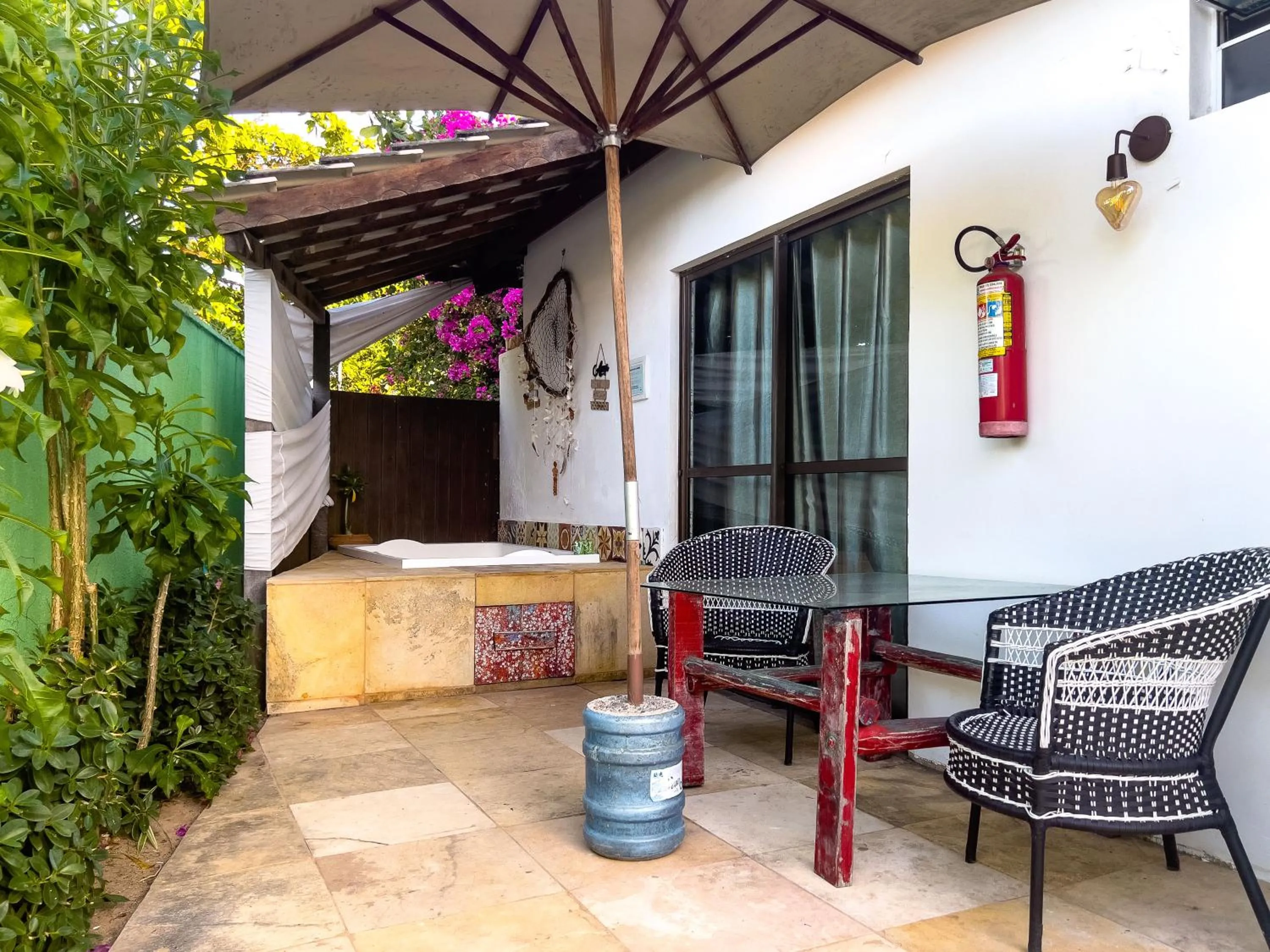 Balcony/Terrace in Xainã Pousada de Charme