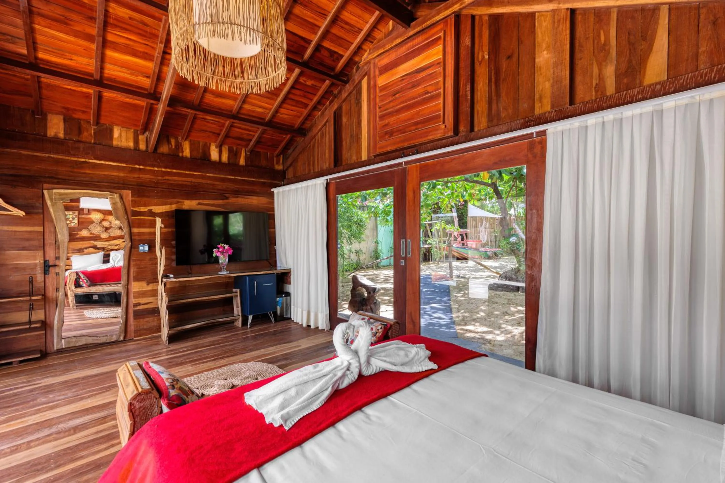 Bed in Xainã Pousada de Charme