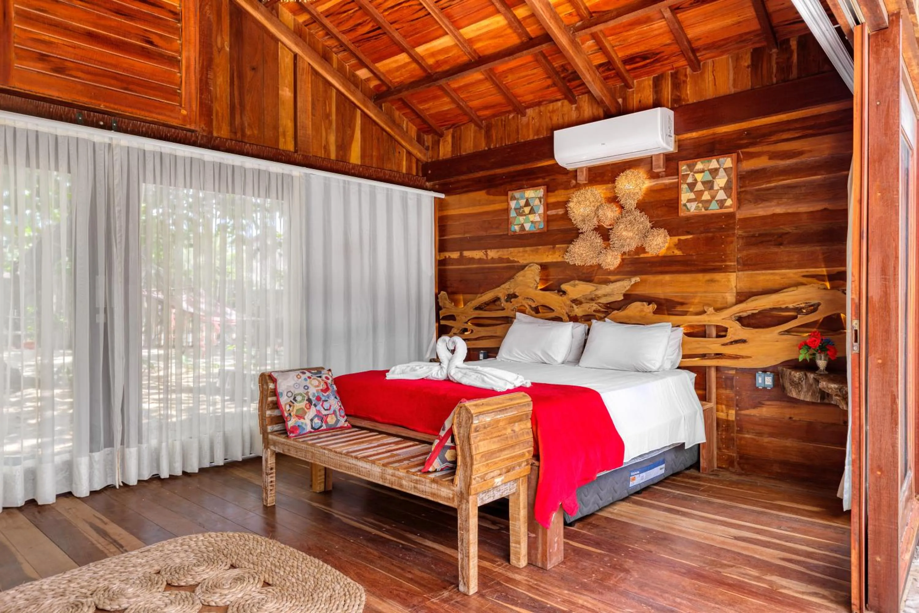 Bed in Xainã Pousada de Charme