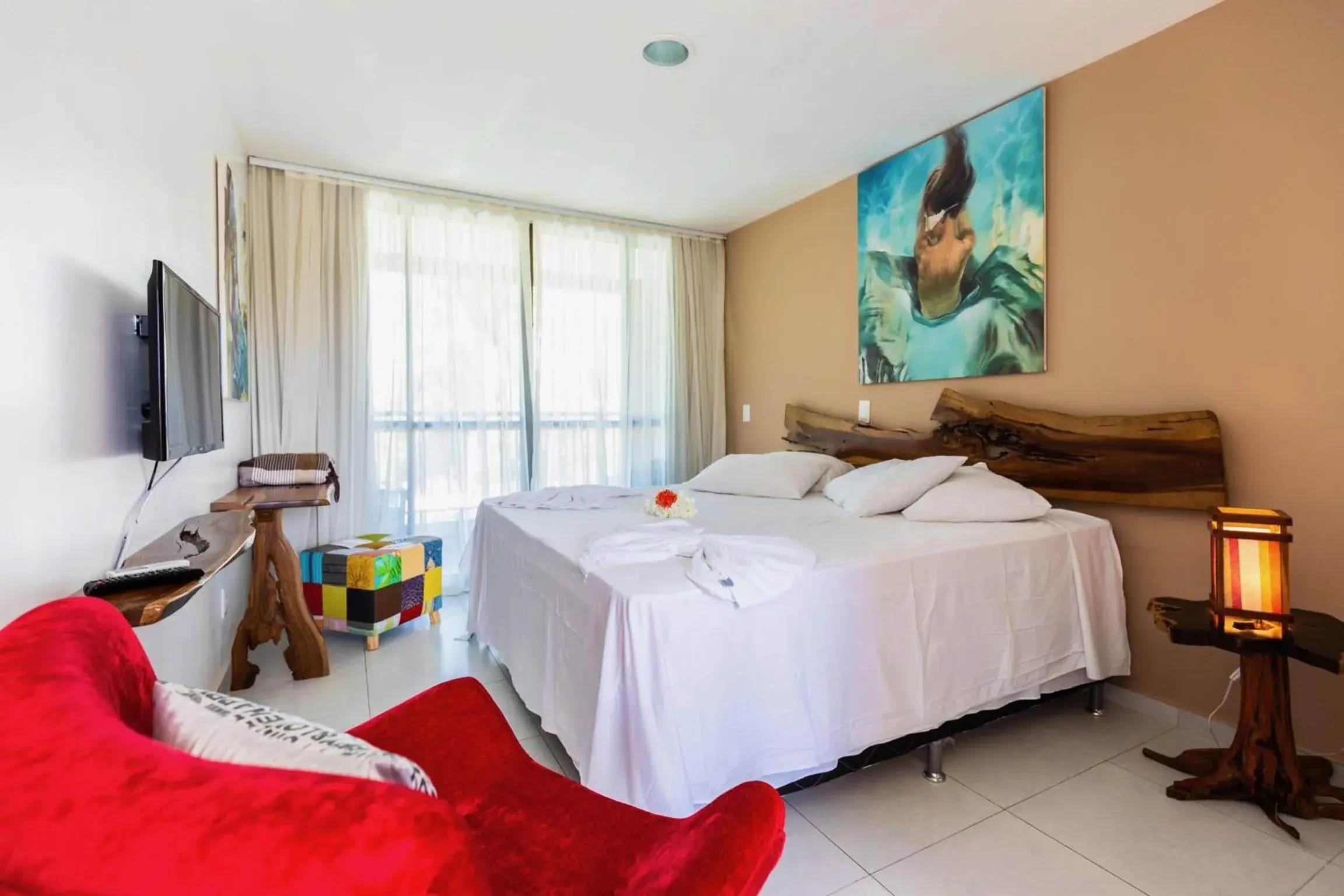 Superior King Room in Xainã Pousada de Charme Superior King Room in Xainã Pousada de Charme