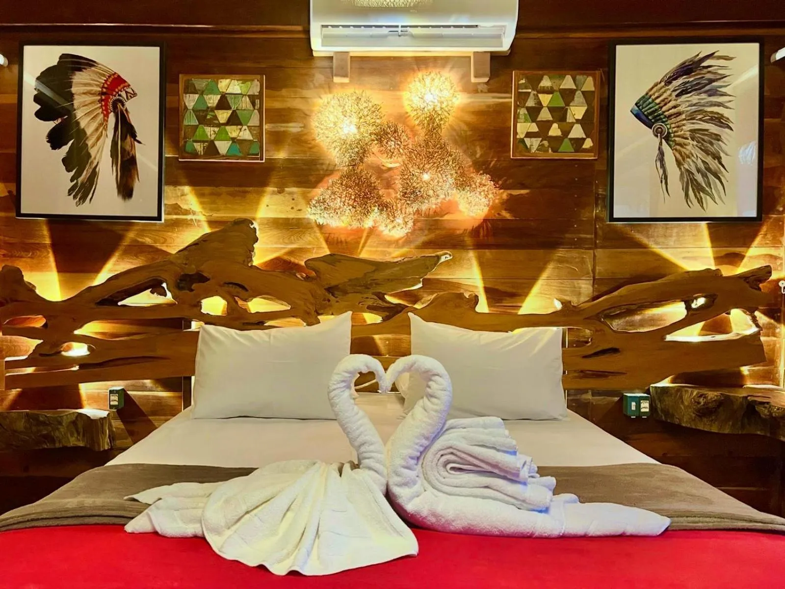 Bed in Xainã Pousada de Charme