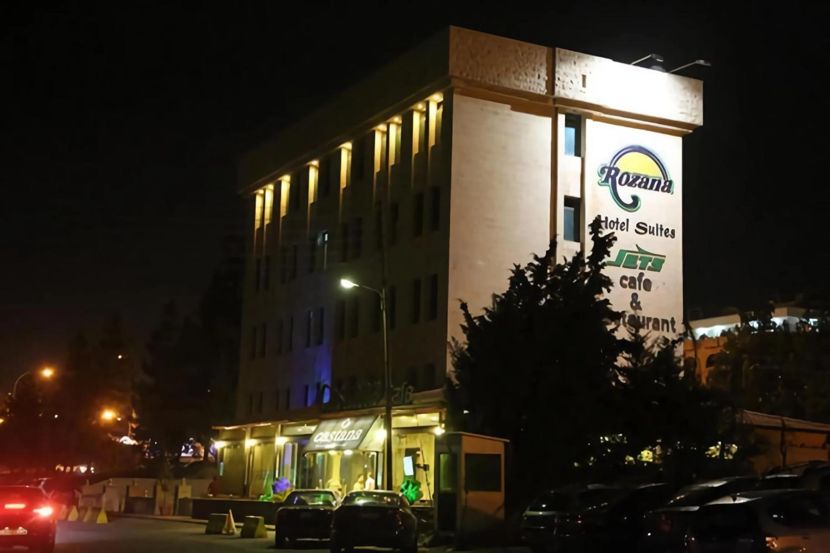 Property building in Rozana Hotel