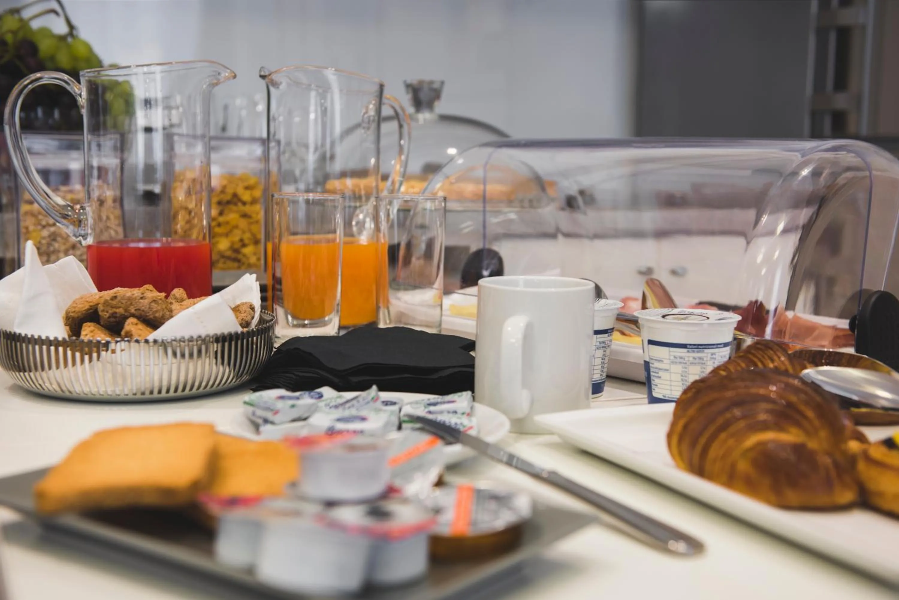 Food close-up in Mascherino Suites