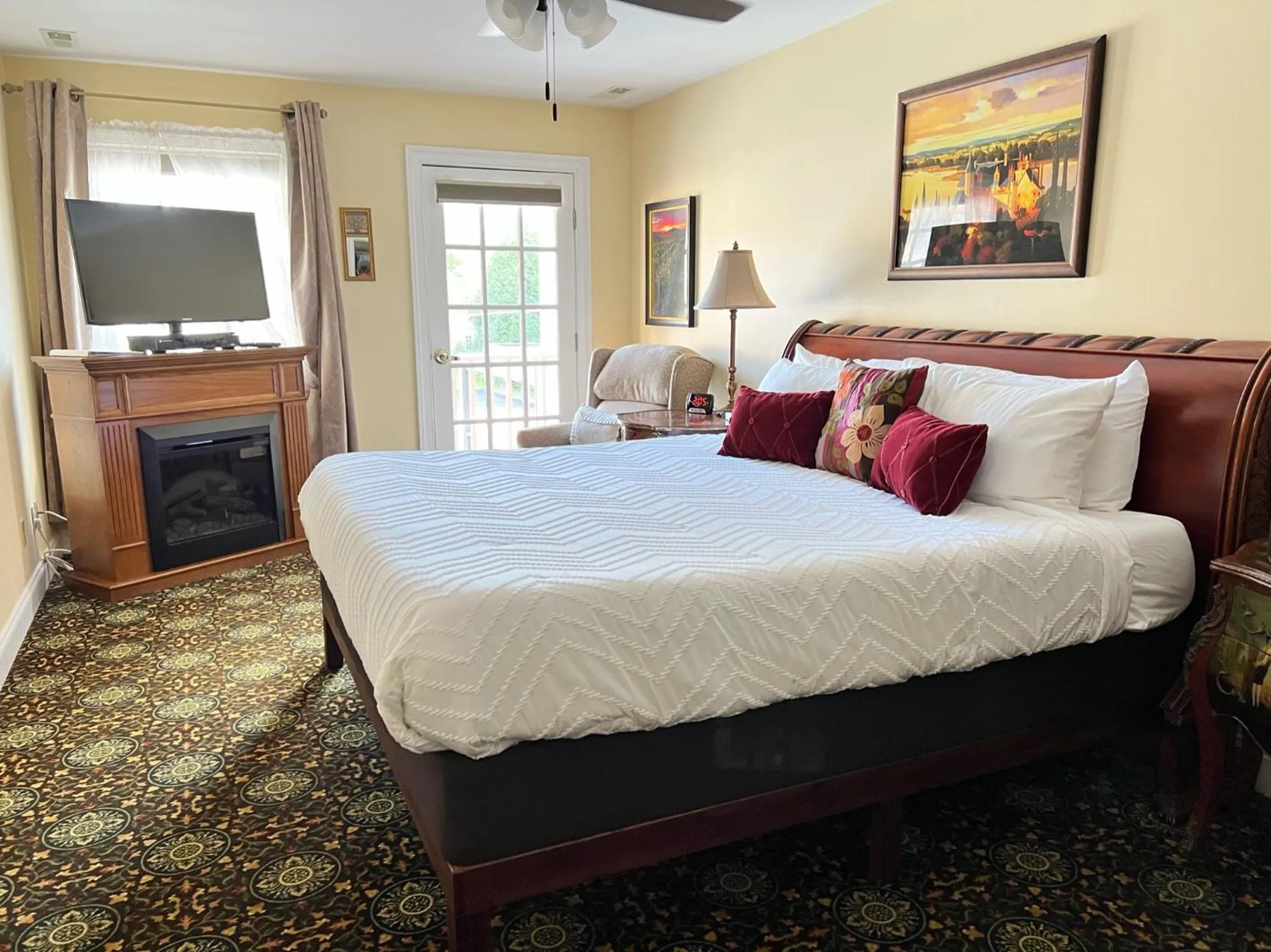 Bed in Old Brick Inn