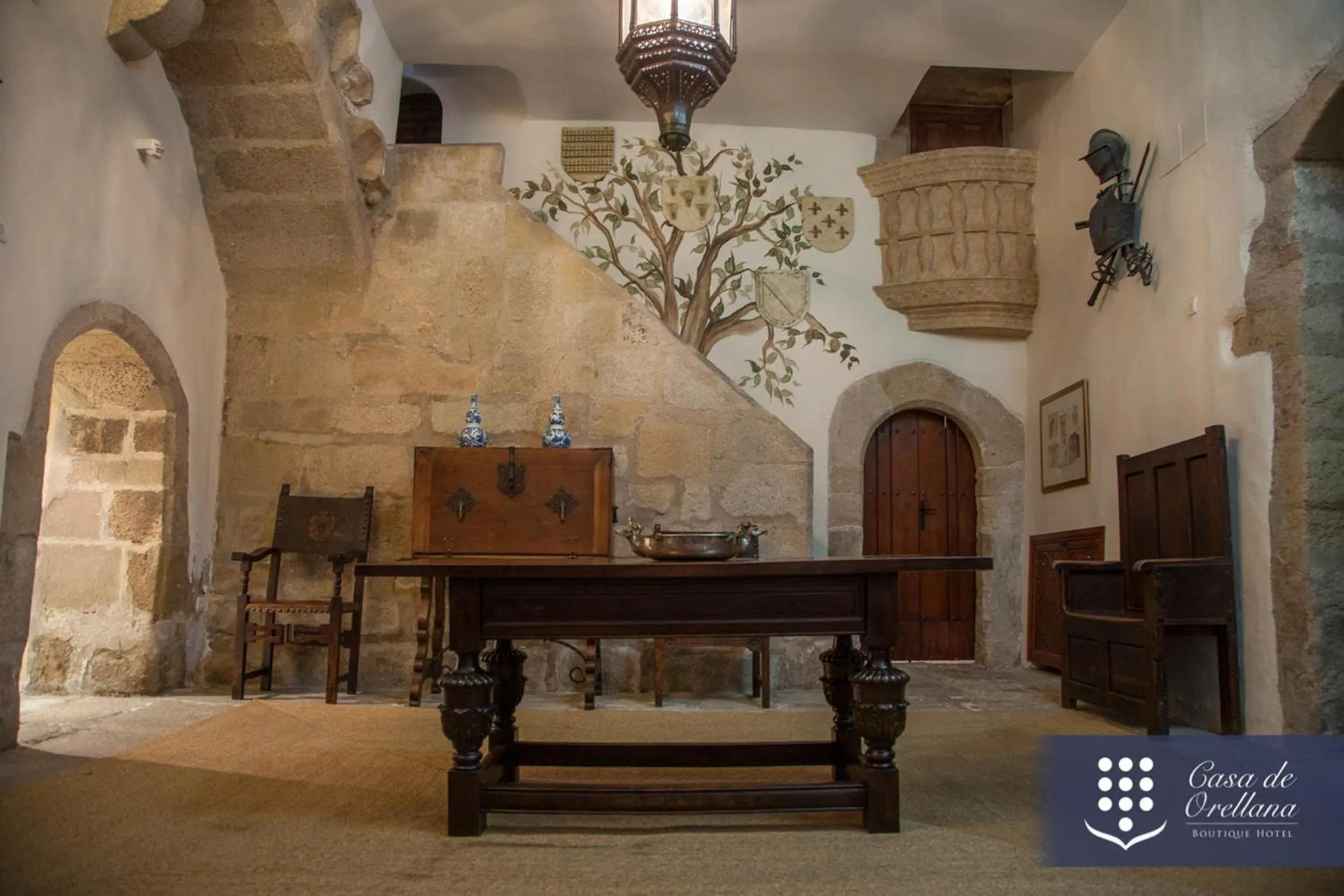 Lobby or reception in Hotel Boutique Casa de Orellana