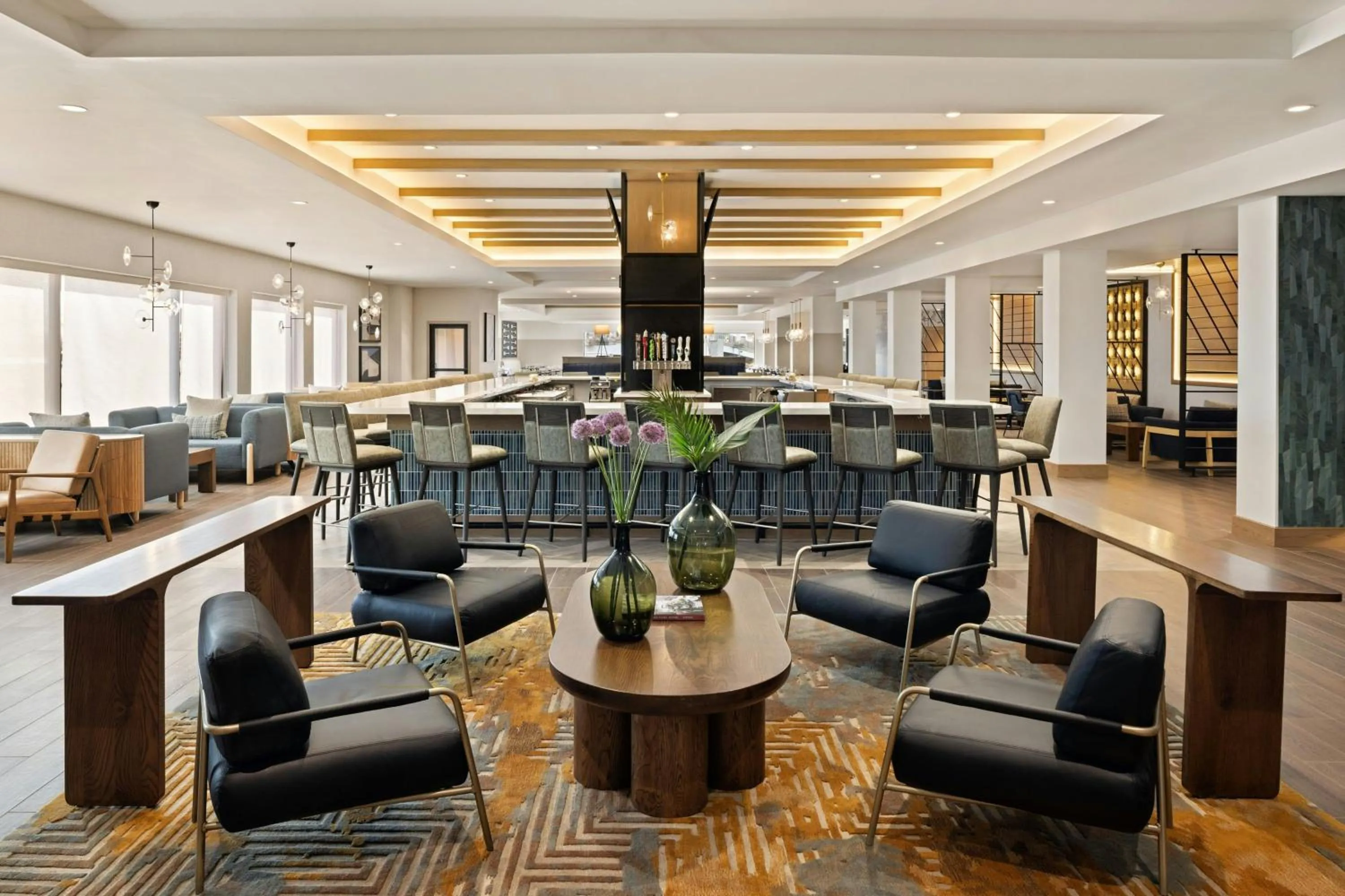 Lobby or reception in Oshkosh Marriott Waterfront Hotel & Convention Center