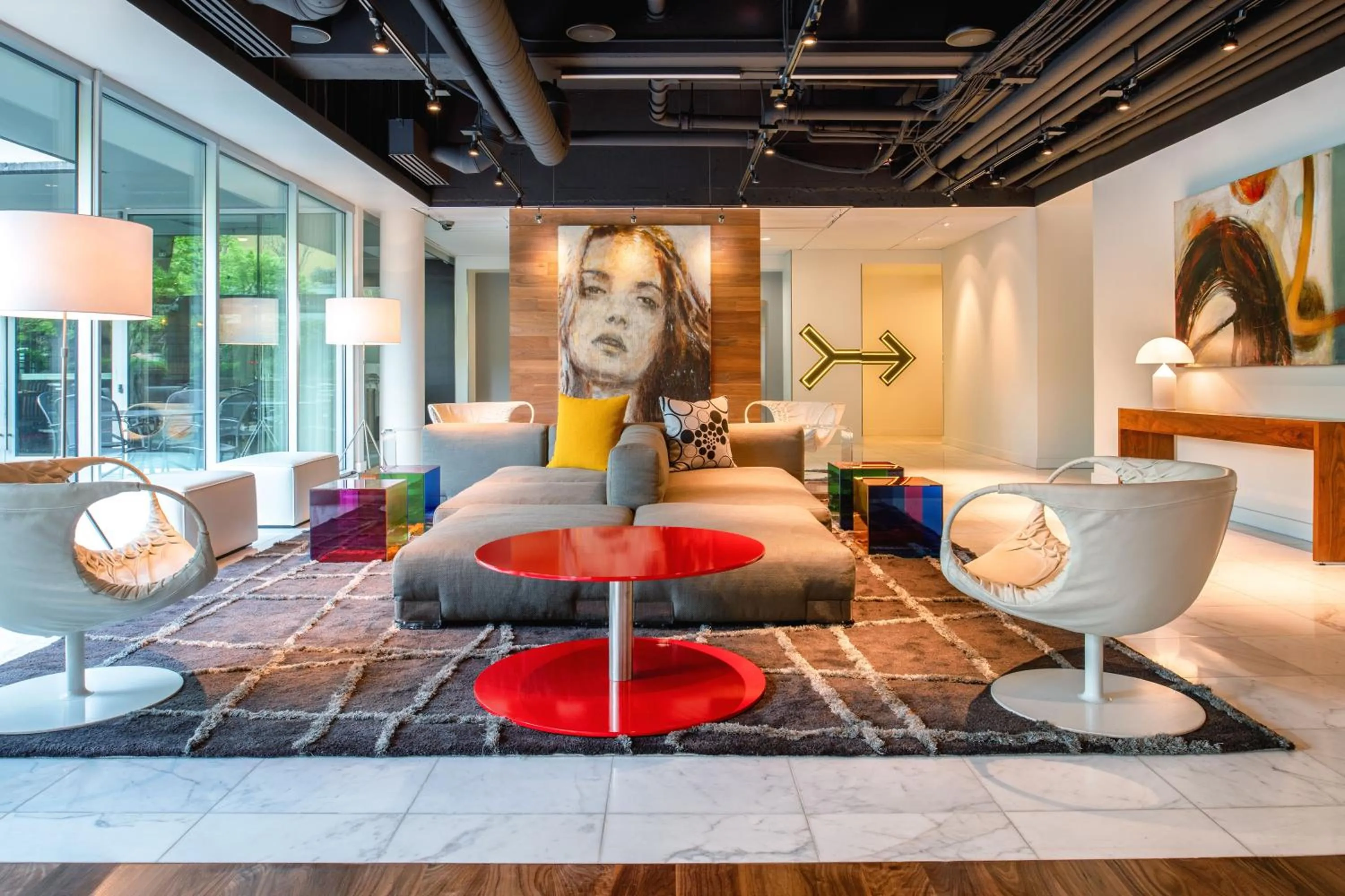 Lobby or reception in The Hotel Zags Portland