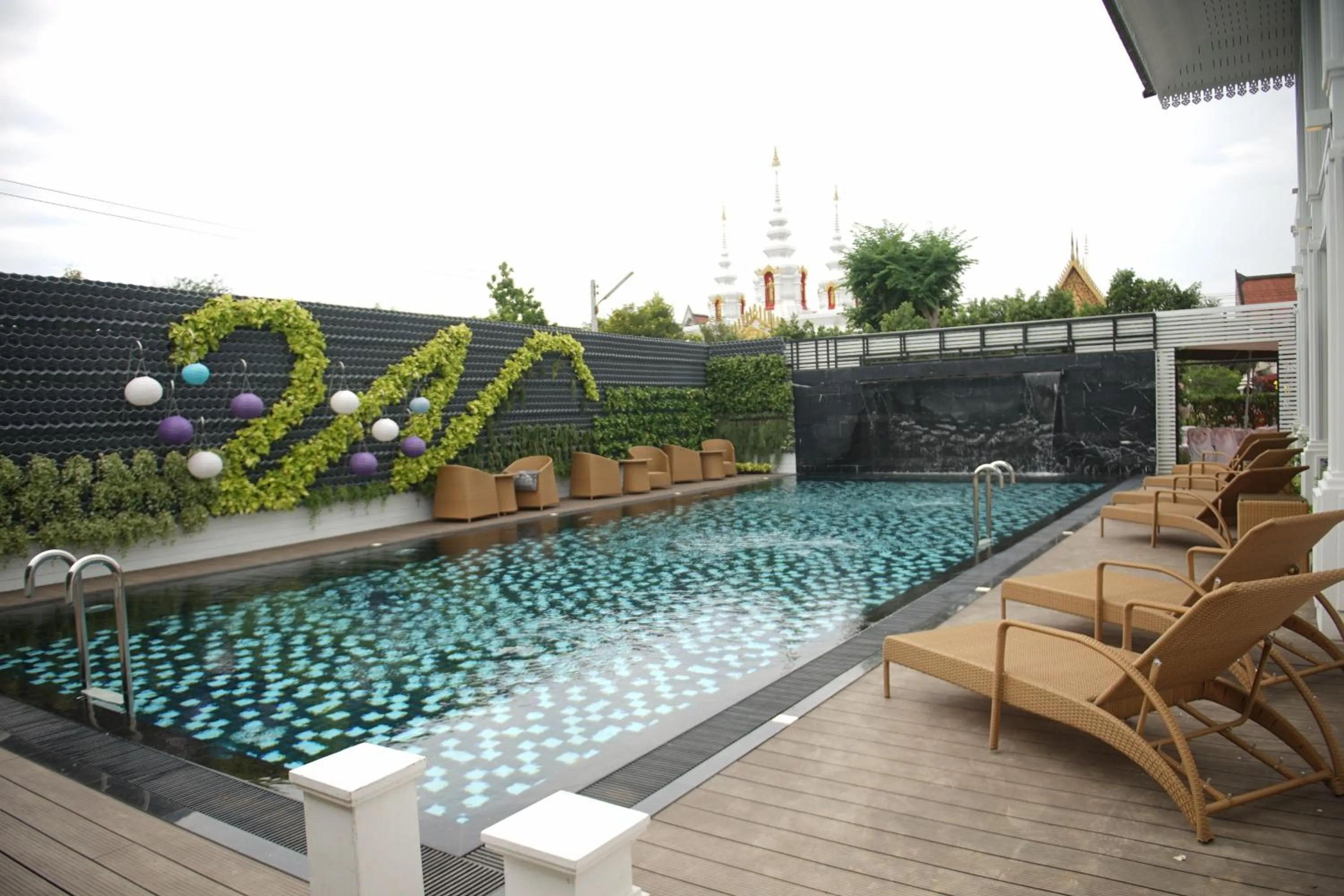 Swimming pool in NirvaNAN House