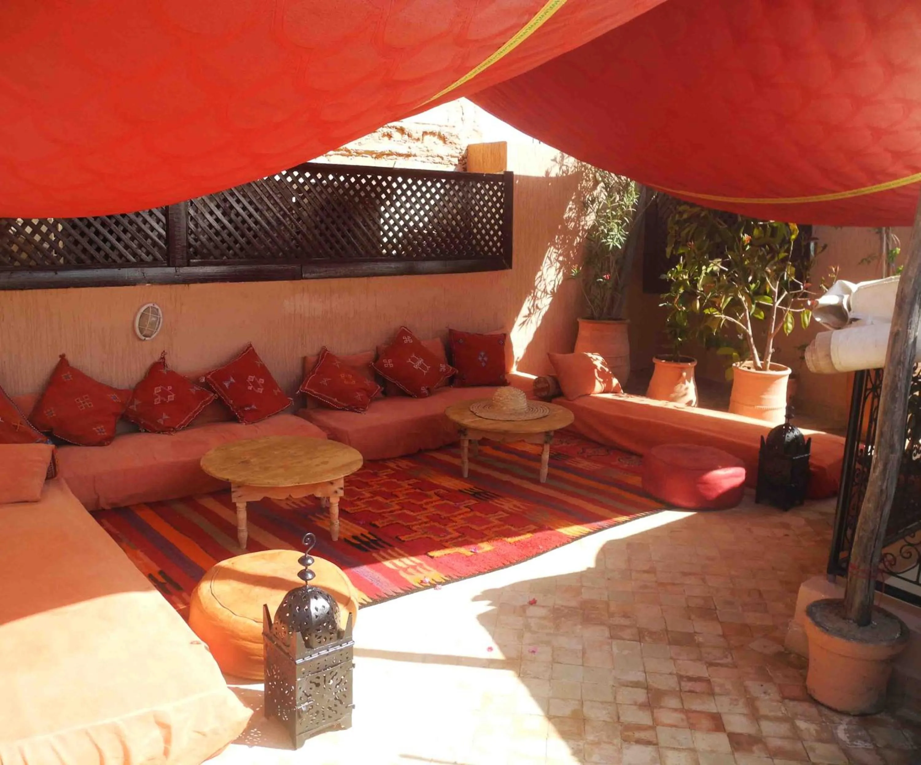 Balcony/Terrace in Riad Linda