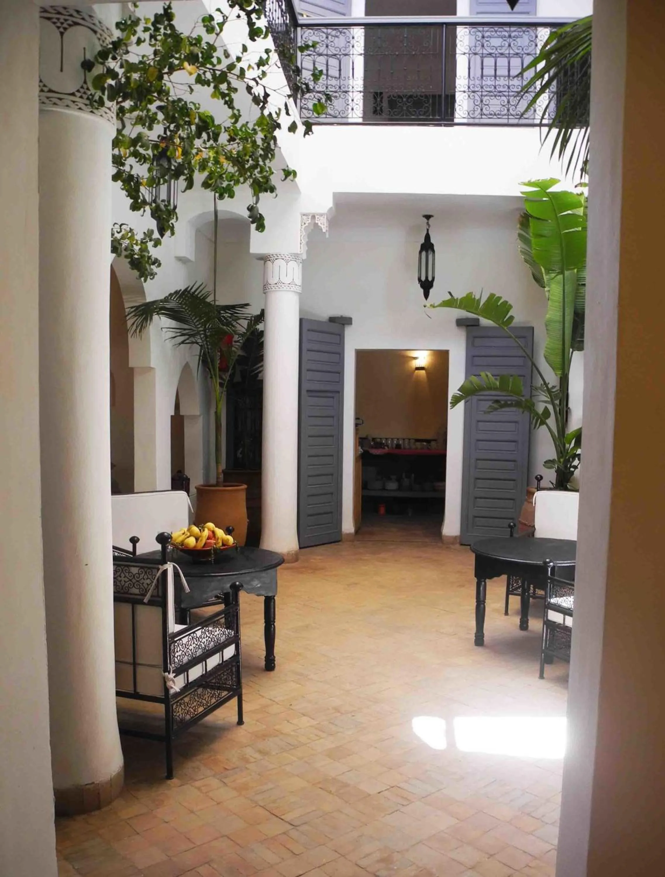 Patio in Riad Linda