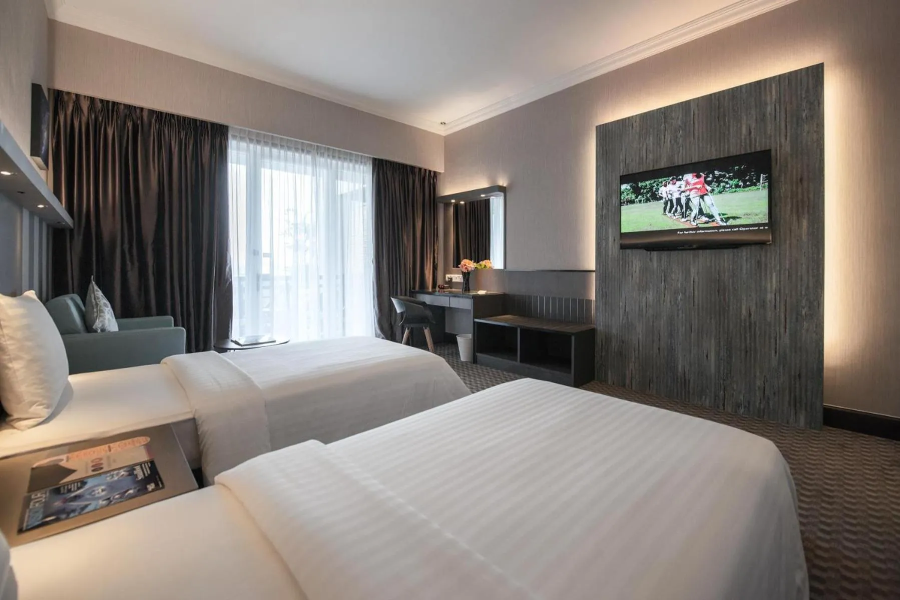 Bed in Bangi Resort Hotel