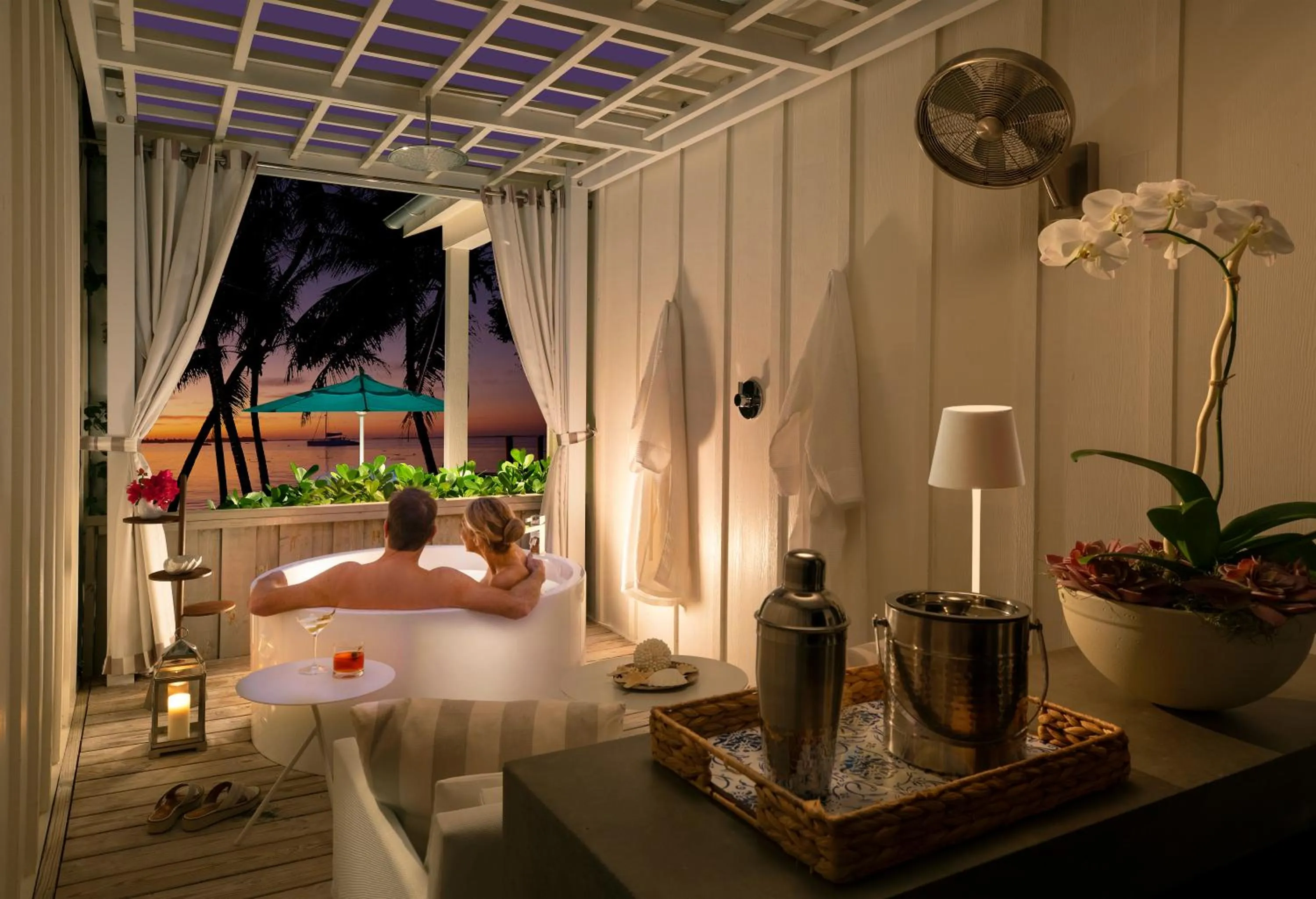 Balcony/Terrace in Bungalows Key Largo - All Inclusive