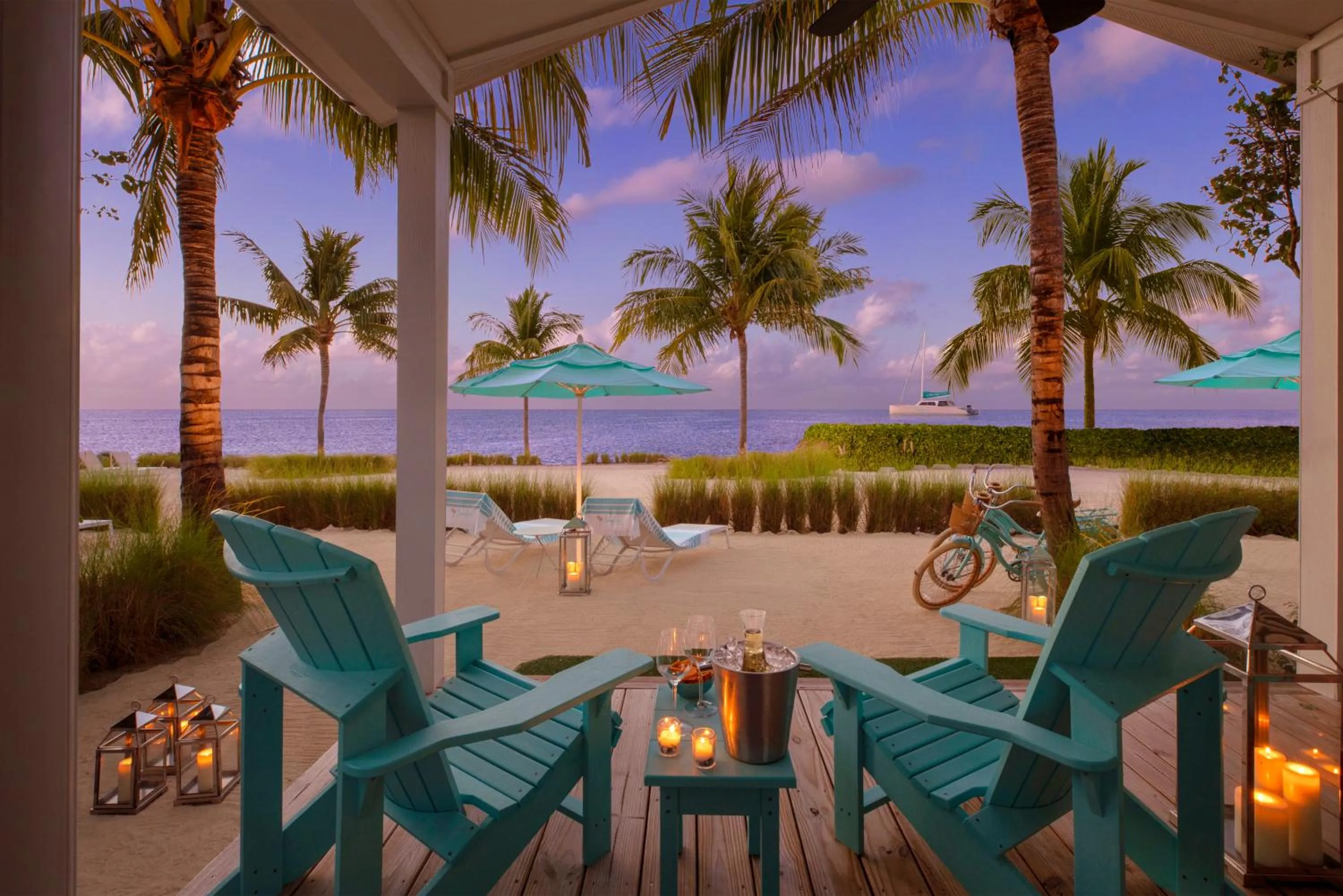 Balcony/Terrace in Bungalows Key Largo - All Inclusive