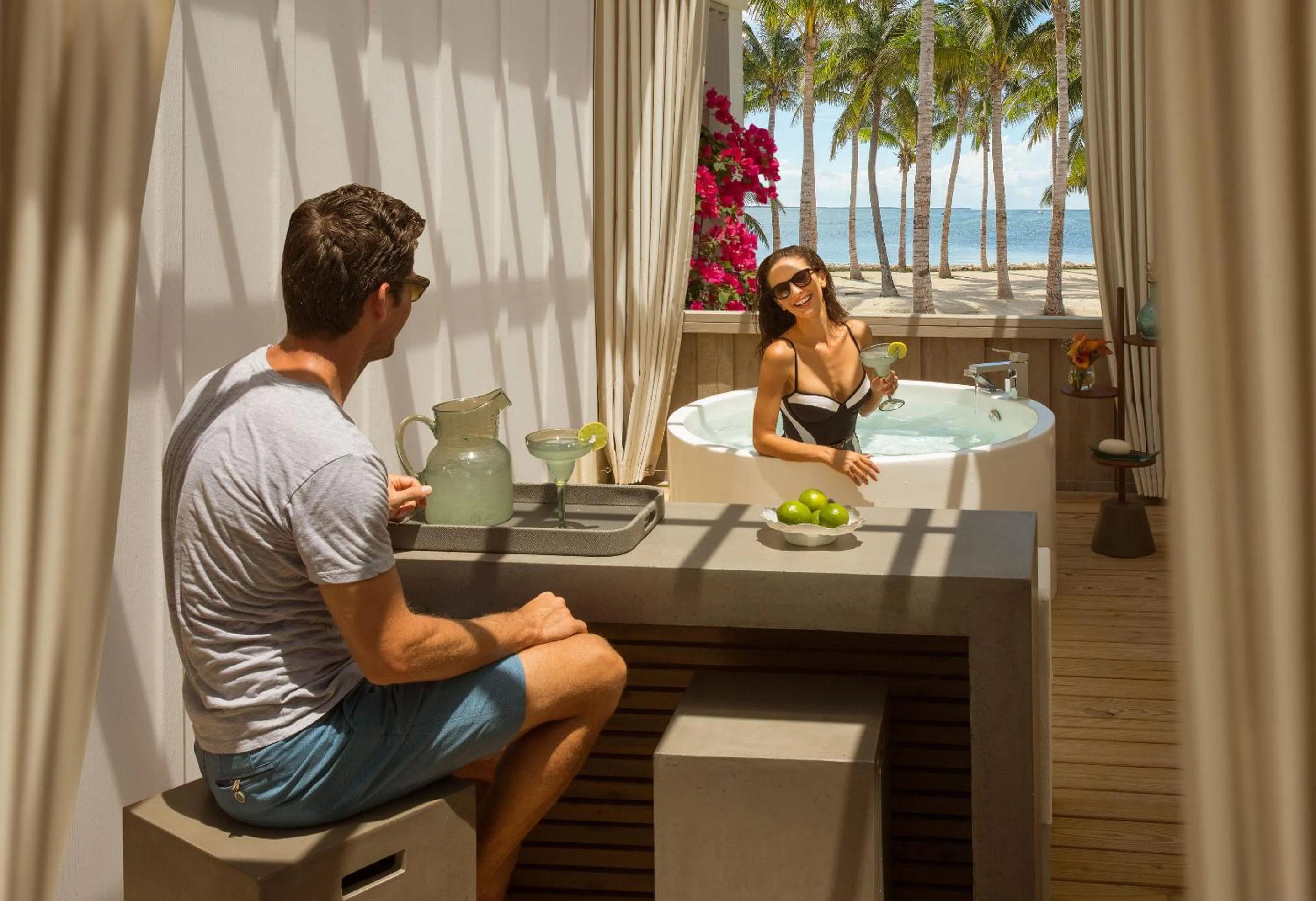 Patio in Bungalows Key Largo - All Inclusive