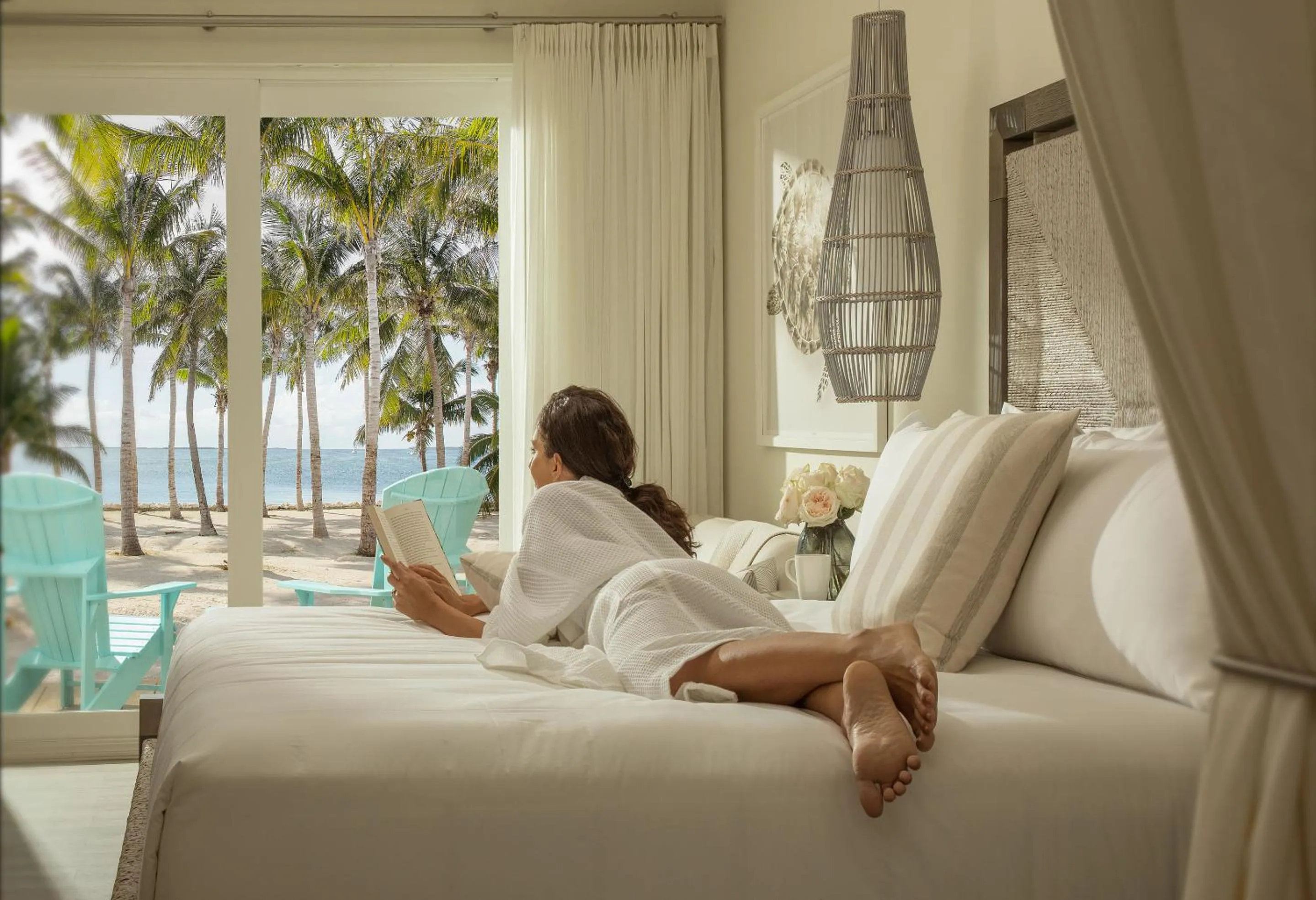 People, Bed in Bungalows Key Largo - All Inclusive