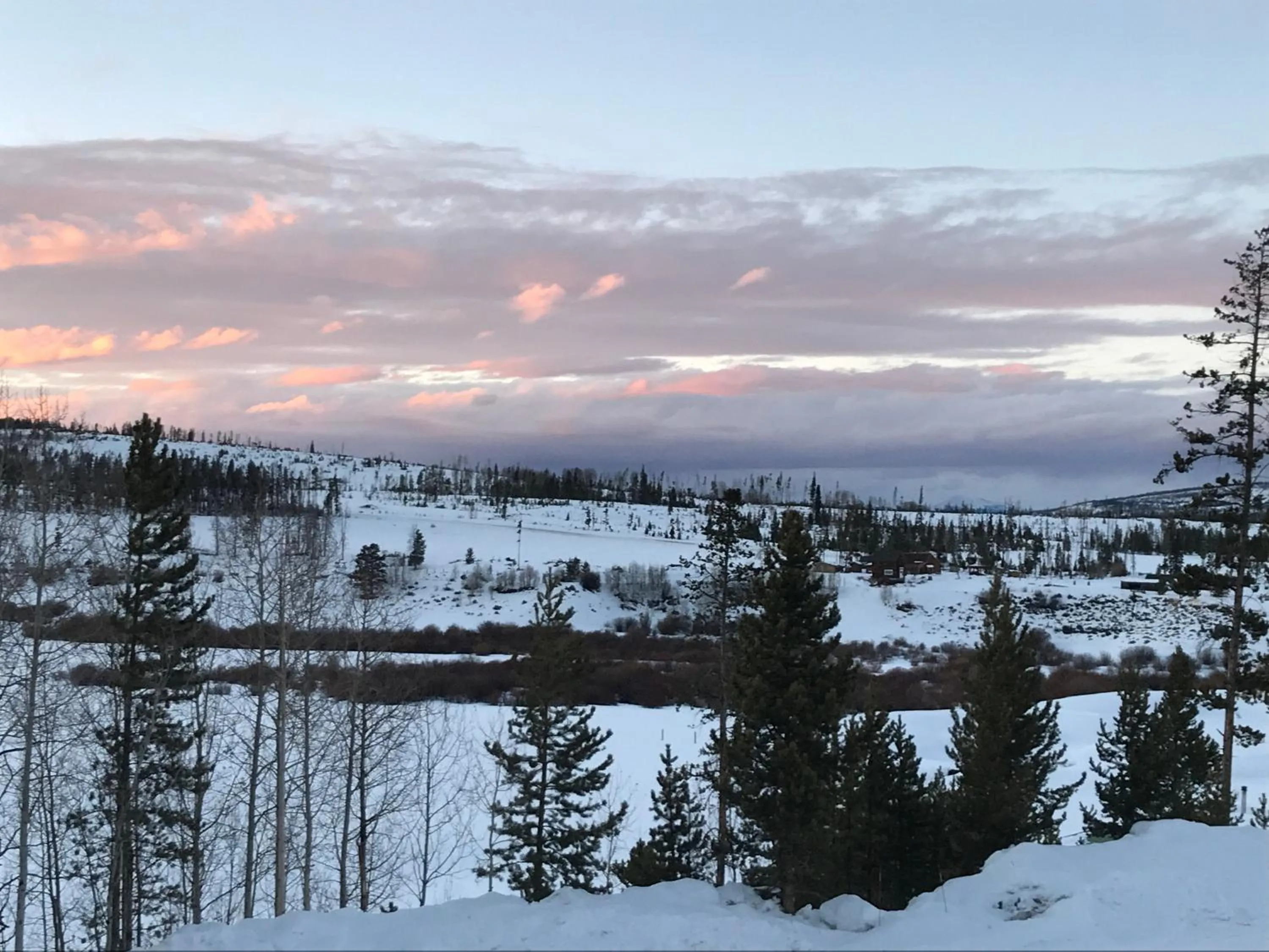 Winter in Hideaway Mountain Lodge