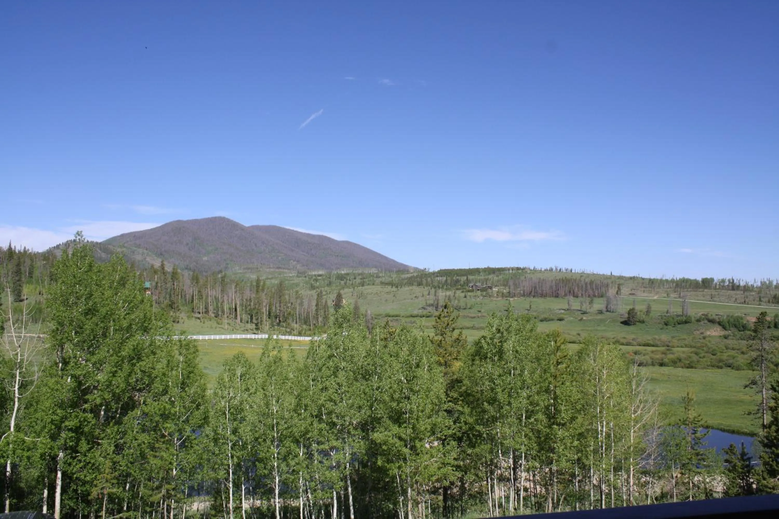 Mountain view in Hideaway Mountain Lodge