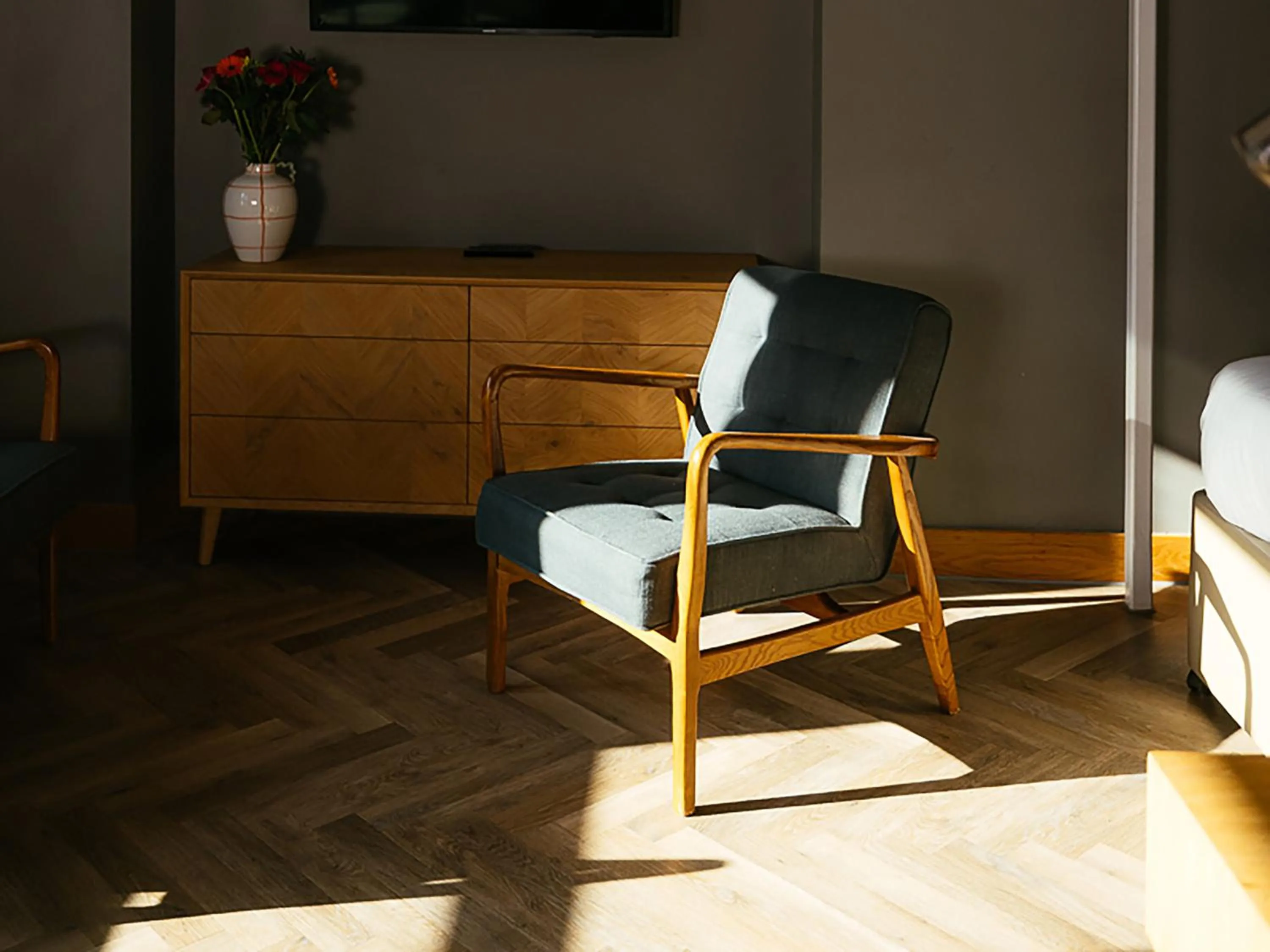 Bedroom in KM Apartments