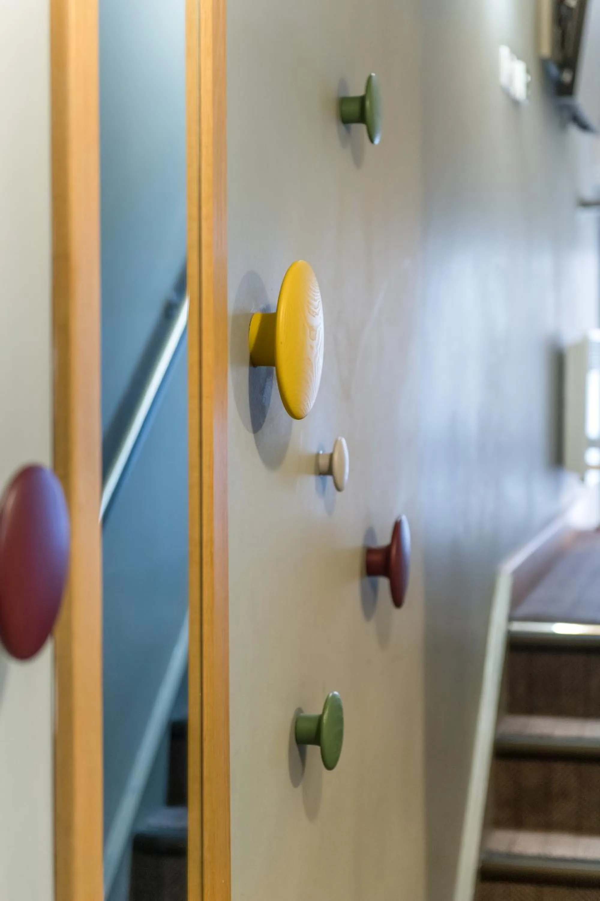 Decorative detail in KM Apartments