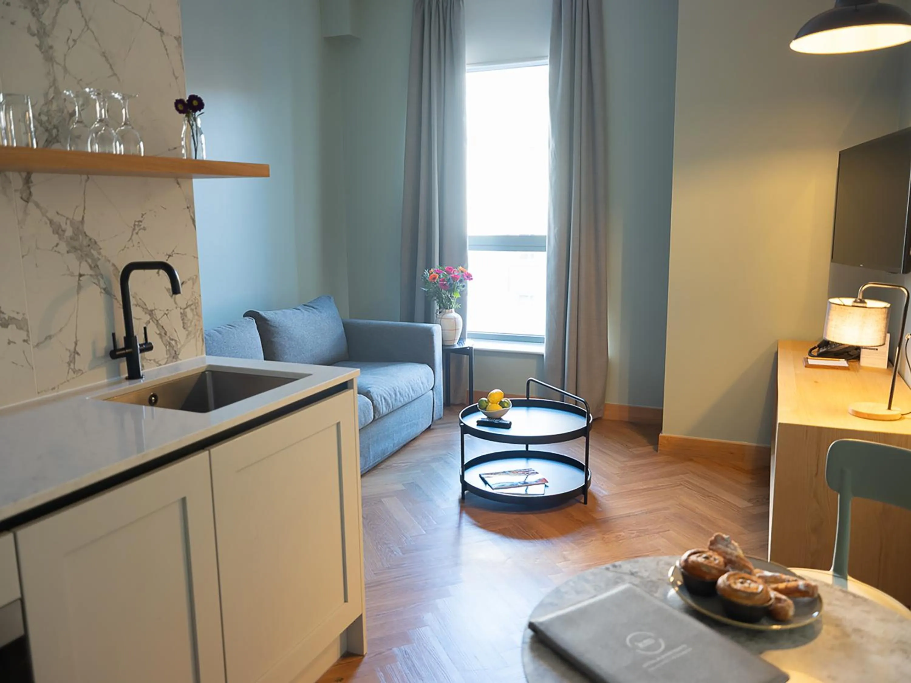 Bedroom in KM Apartments