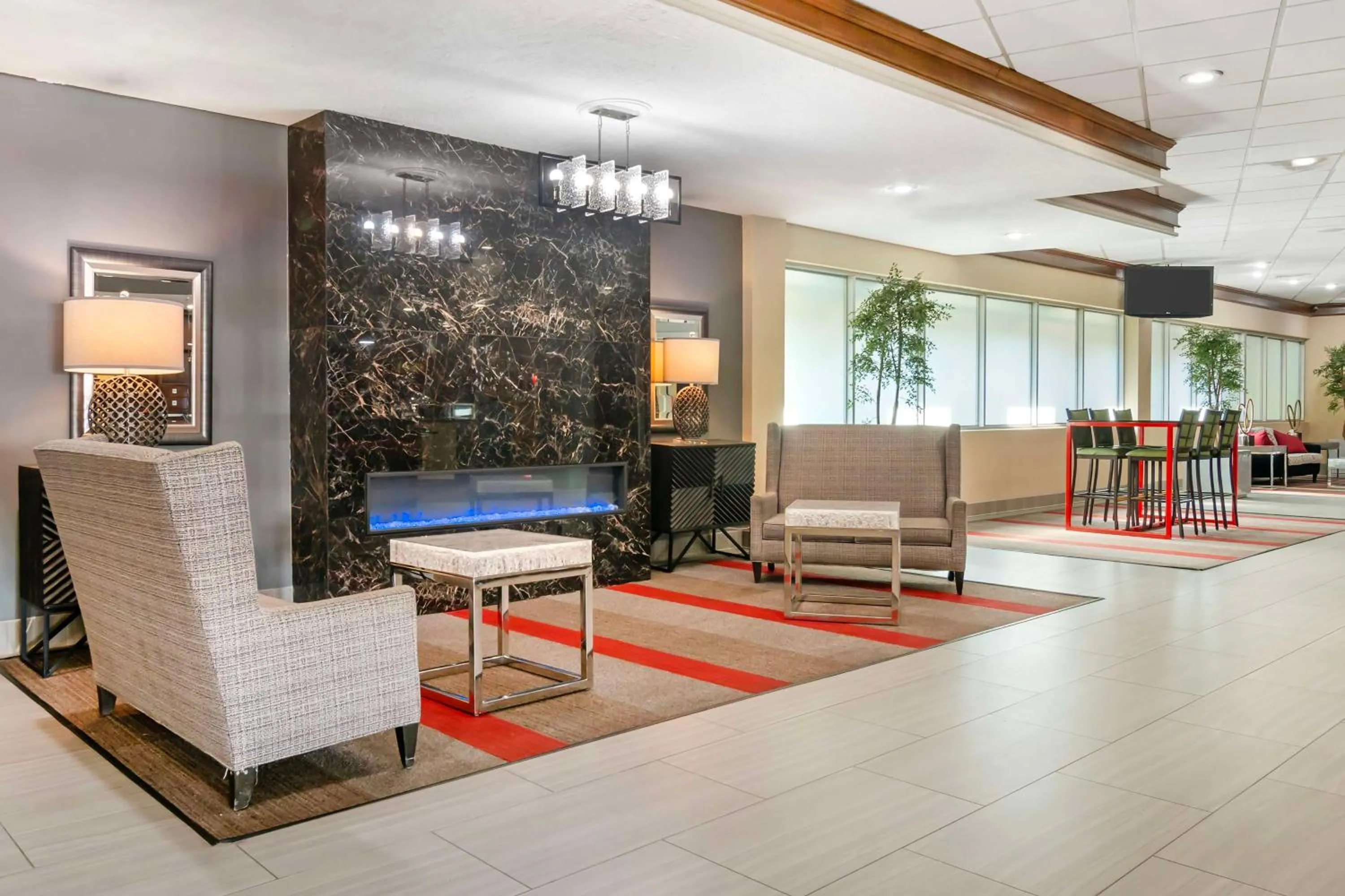 Lobby or reception in Best Western Plus Kansas City Sports Complex Hotel