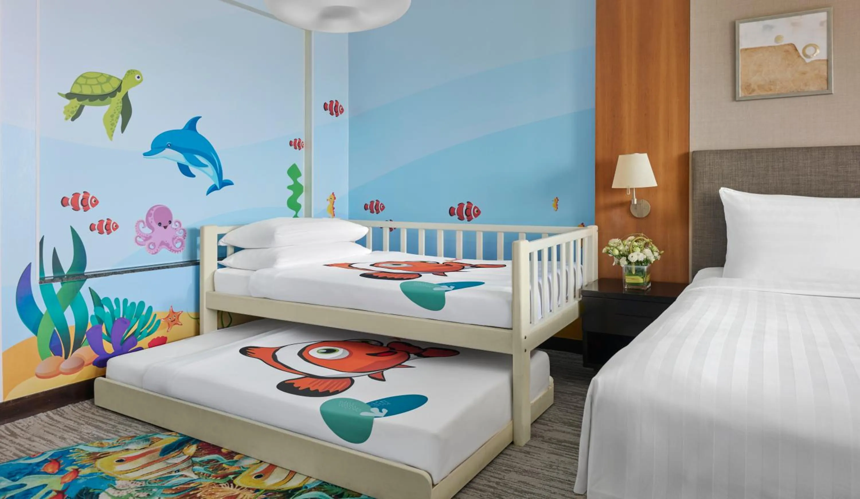 Bed in Shangri-La Tanjung Aru, Kota Kinabalu