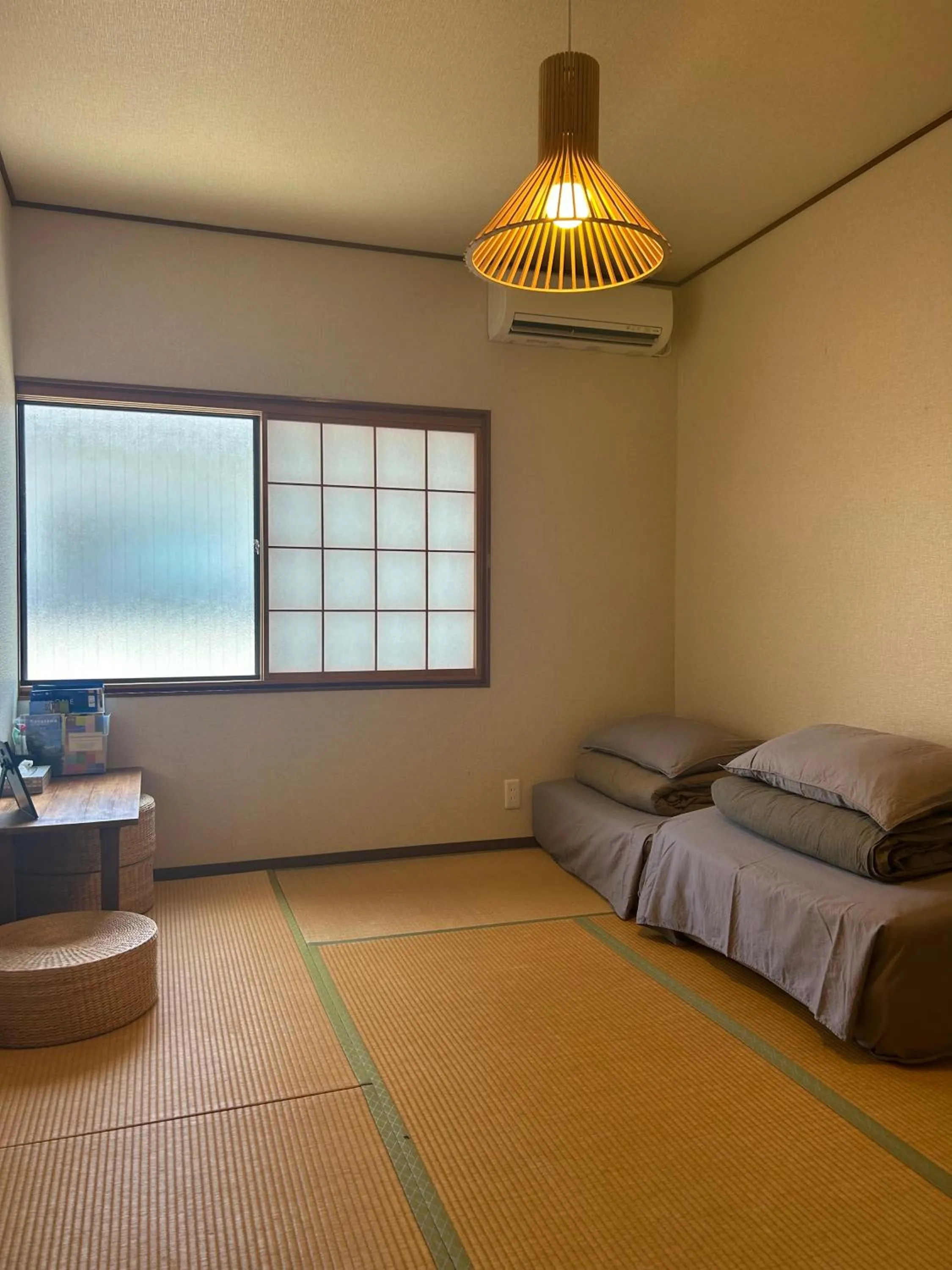 Bed in Guesthouse Hakuka