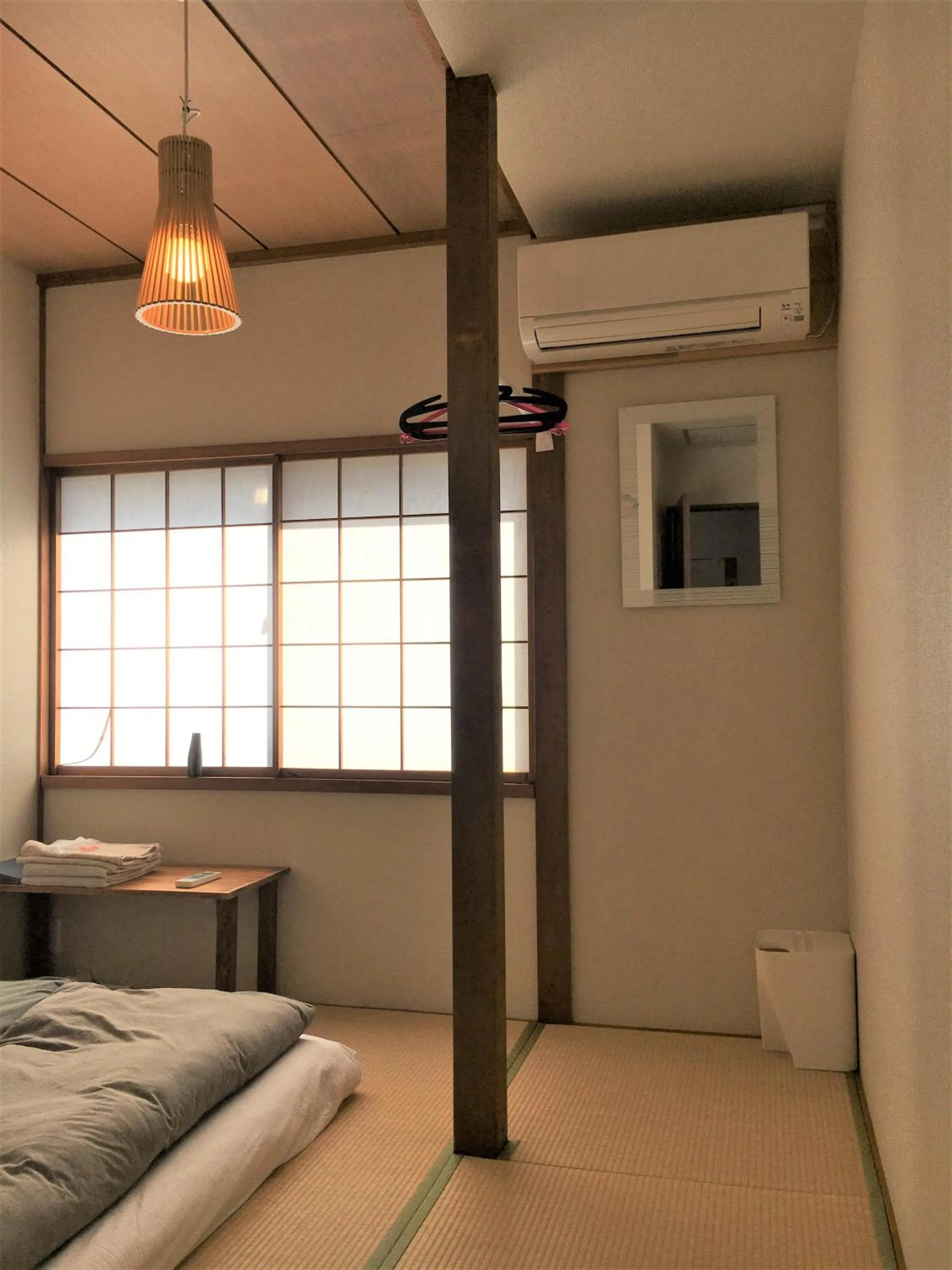 Bed in Guesthouse Hakuka