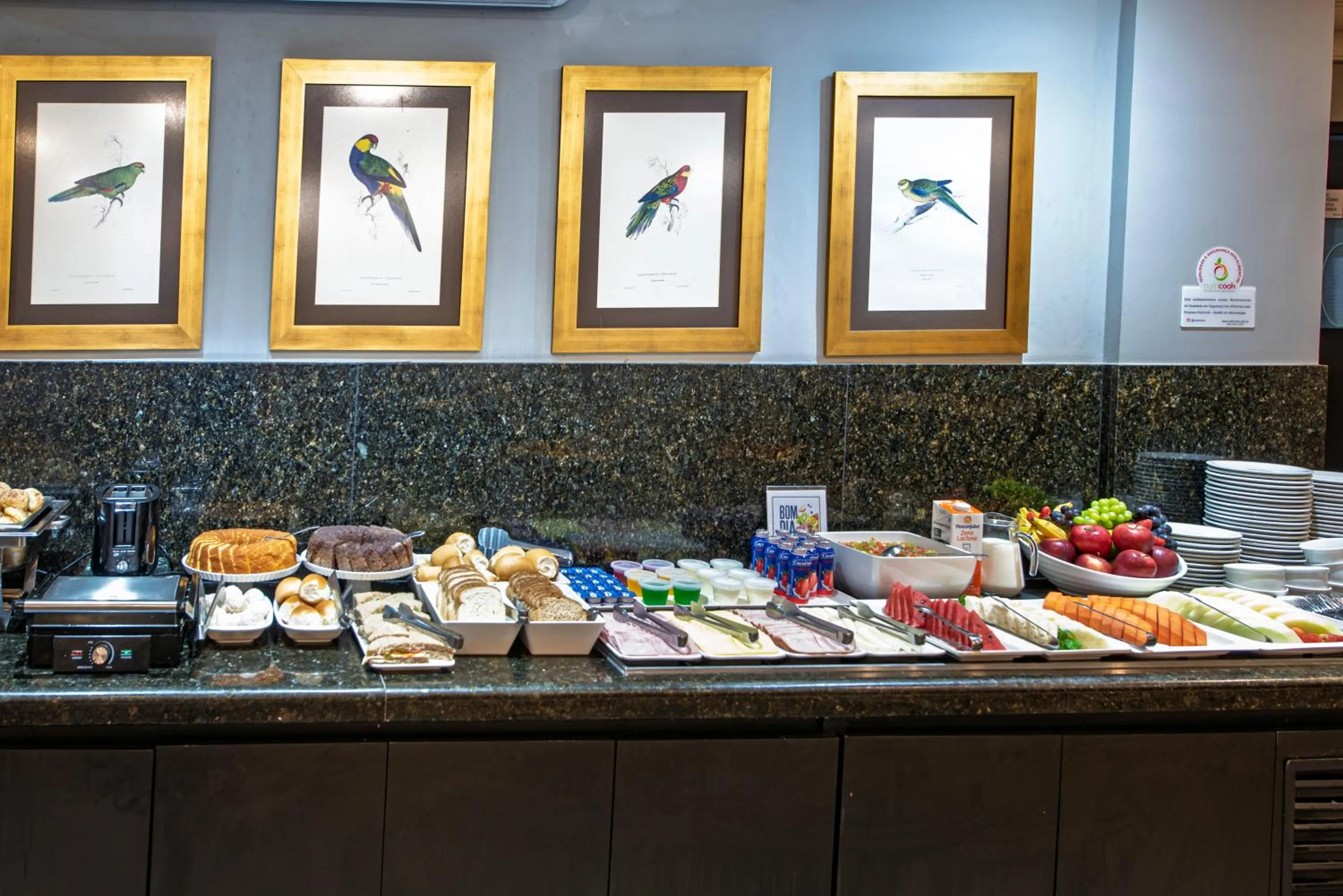 Buffet breakfast in Plaza Inn Executive