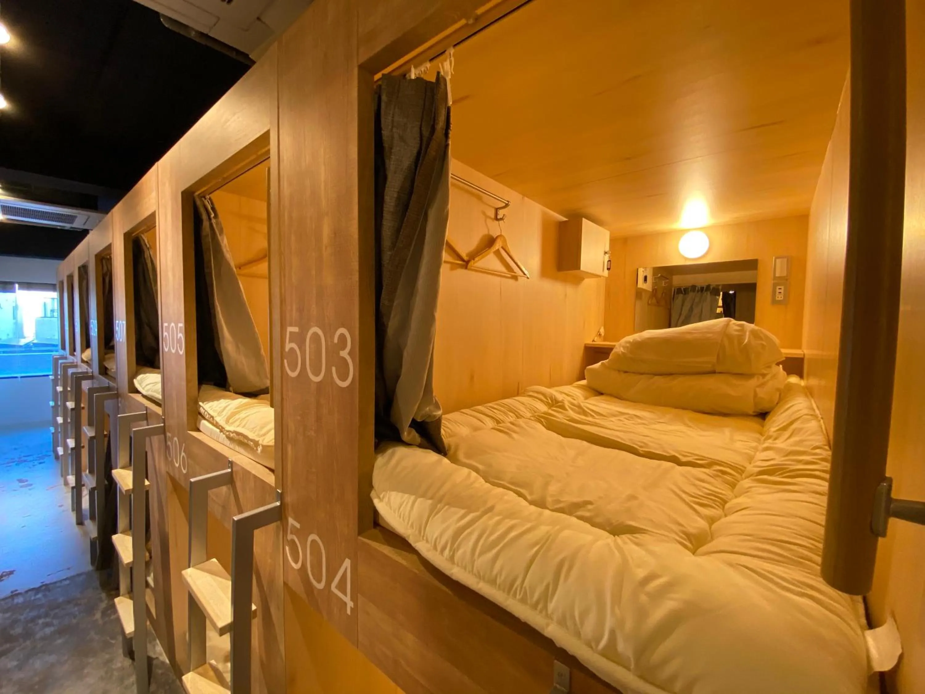 Photo of the whole room, Bed in TOKYO-W-INN Asakusa