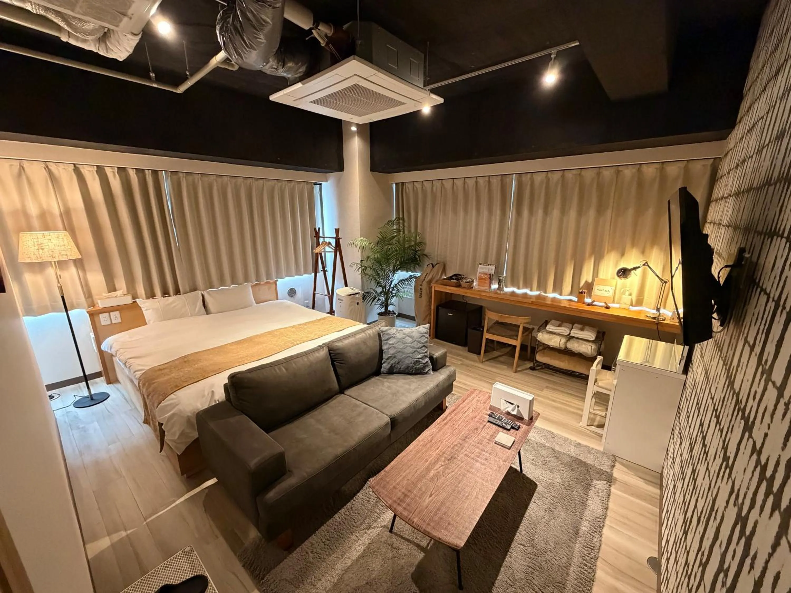 Bed in TOKYO-W-INN Asakusa