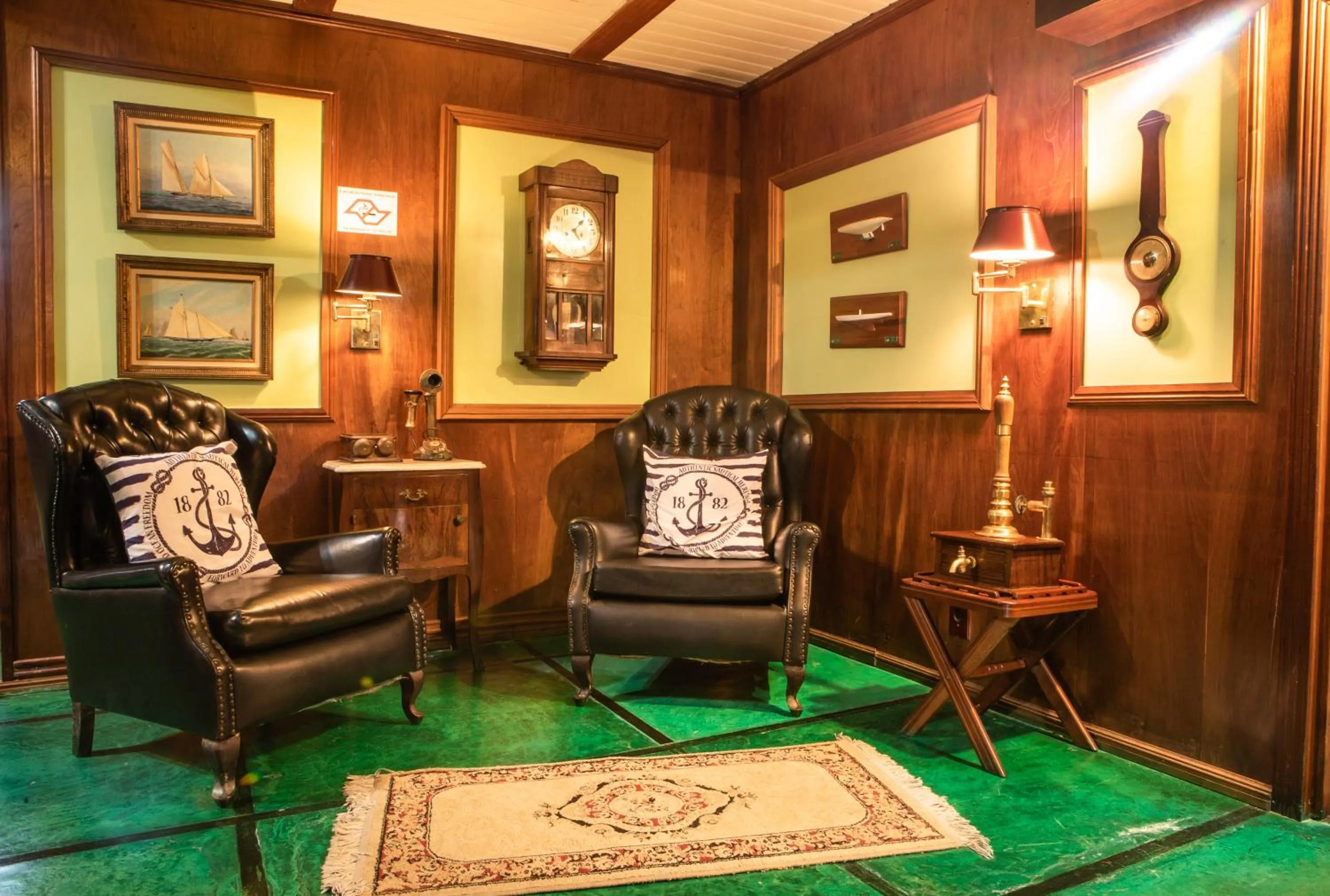 Library in Plaza Inn Pousada do Capitão