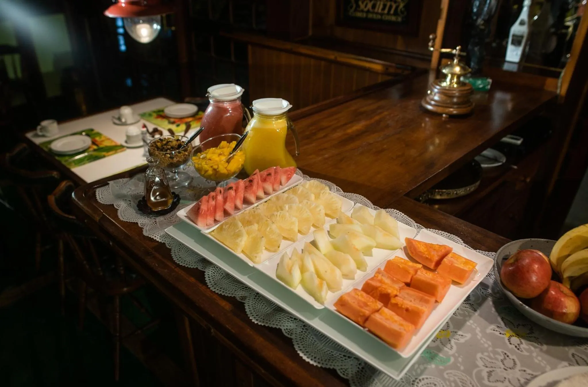 Breakfast in Plaza Inn Pousada do Capitão